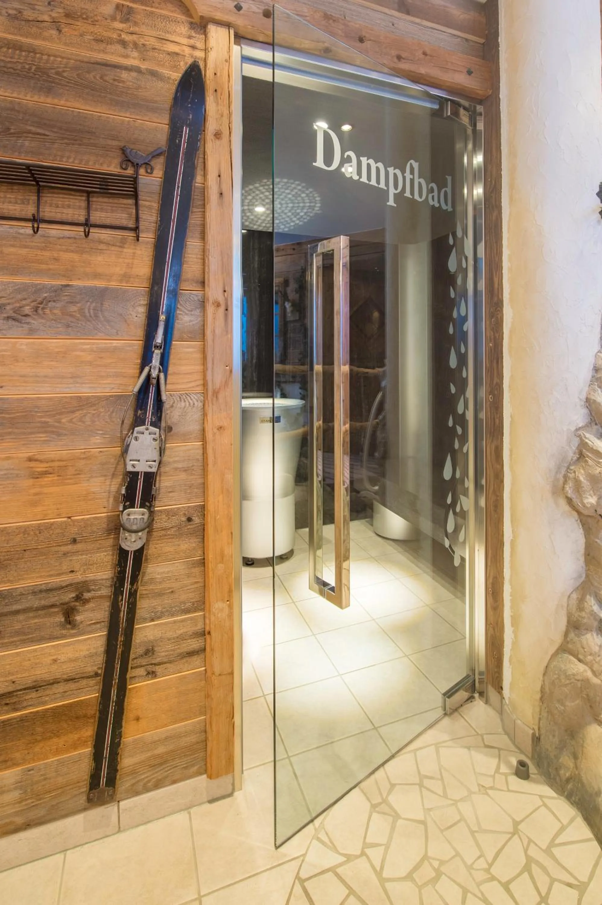 Steam room in Hotel Garni Stefanie