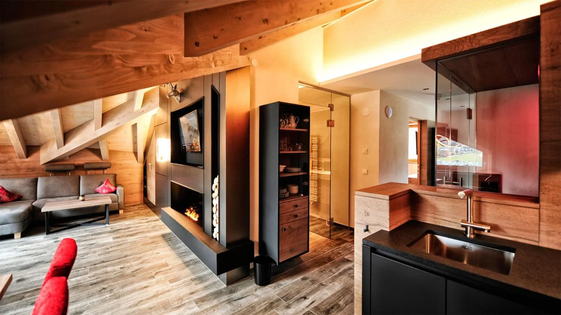 Sauna in Hotel Garni Stefanie