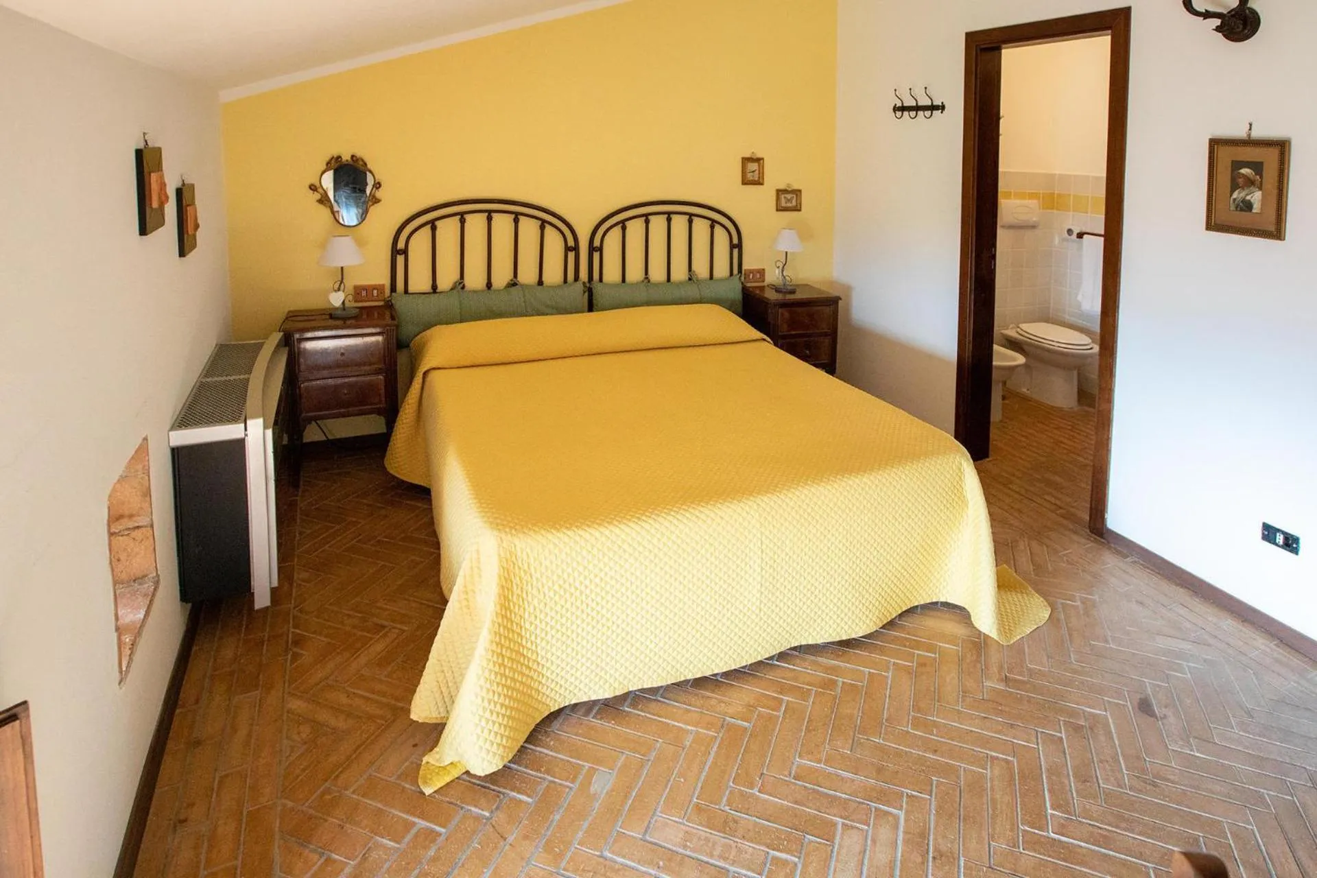 Bed in Il Castello di San Sergio