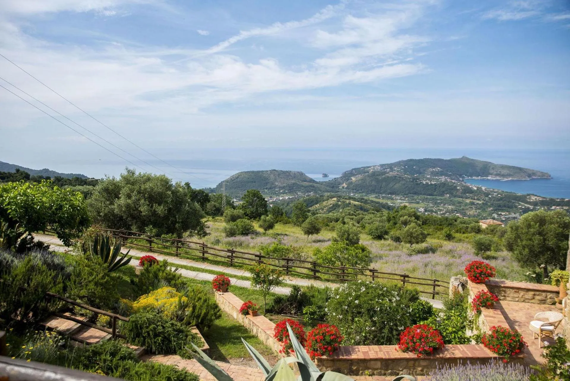 Sea view in Il Castello di San Sergio