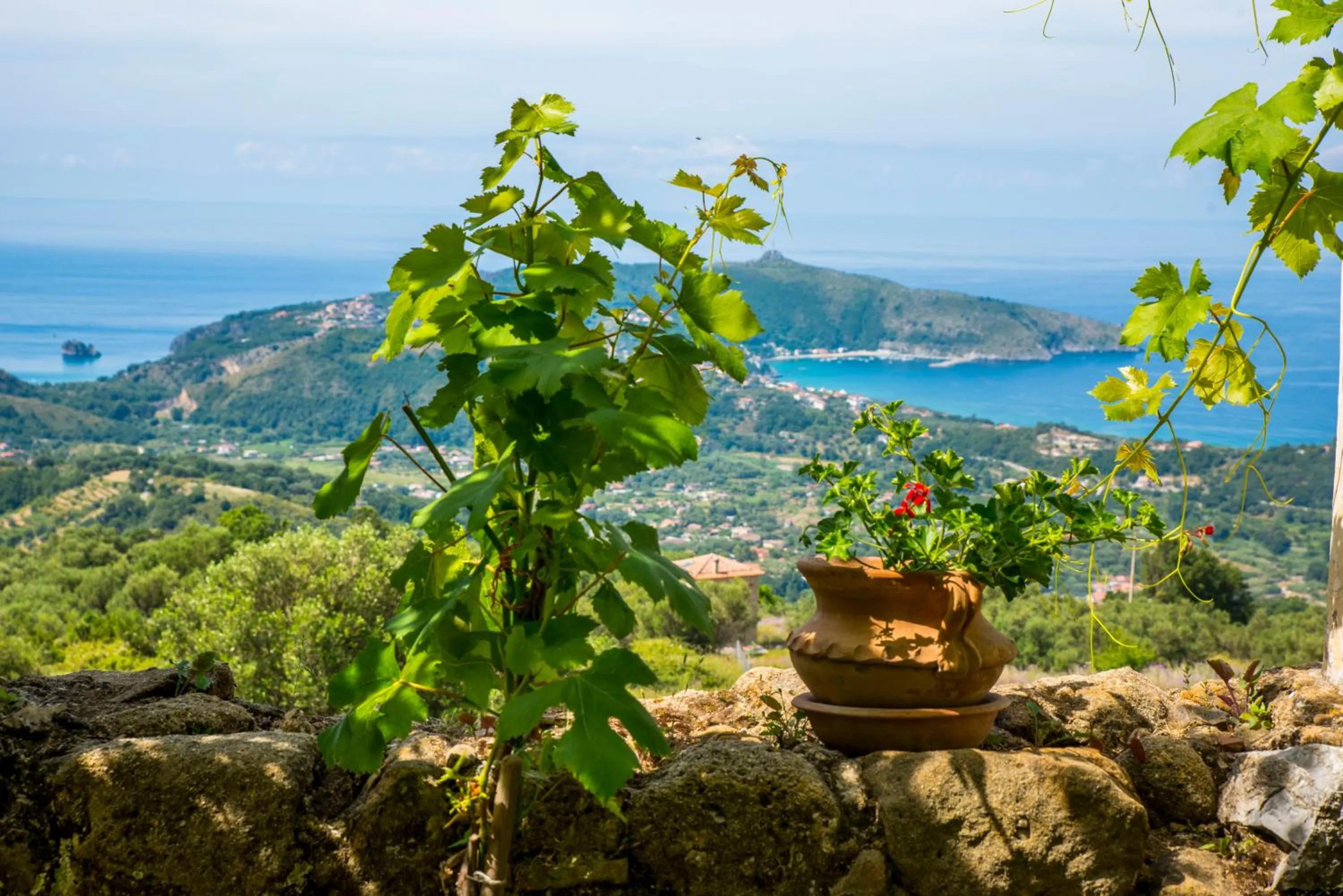 Sea view in Il Castello di San Sergio
