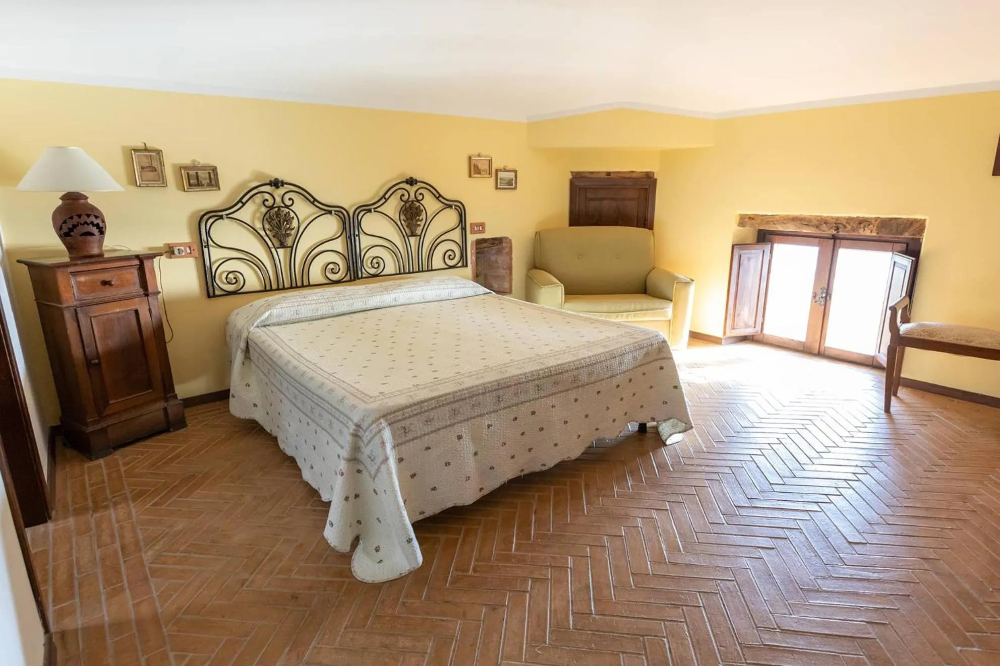 Bed in Il Castello di San Sergio