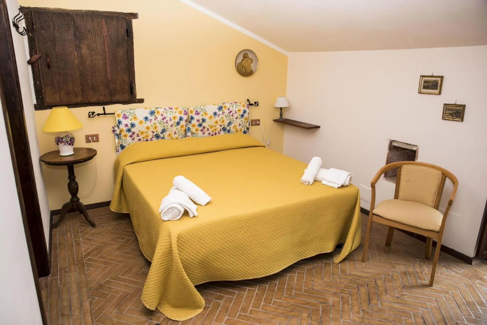 Bed in Il Castello di San Sergio