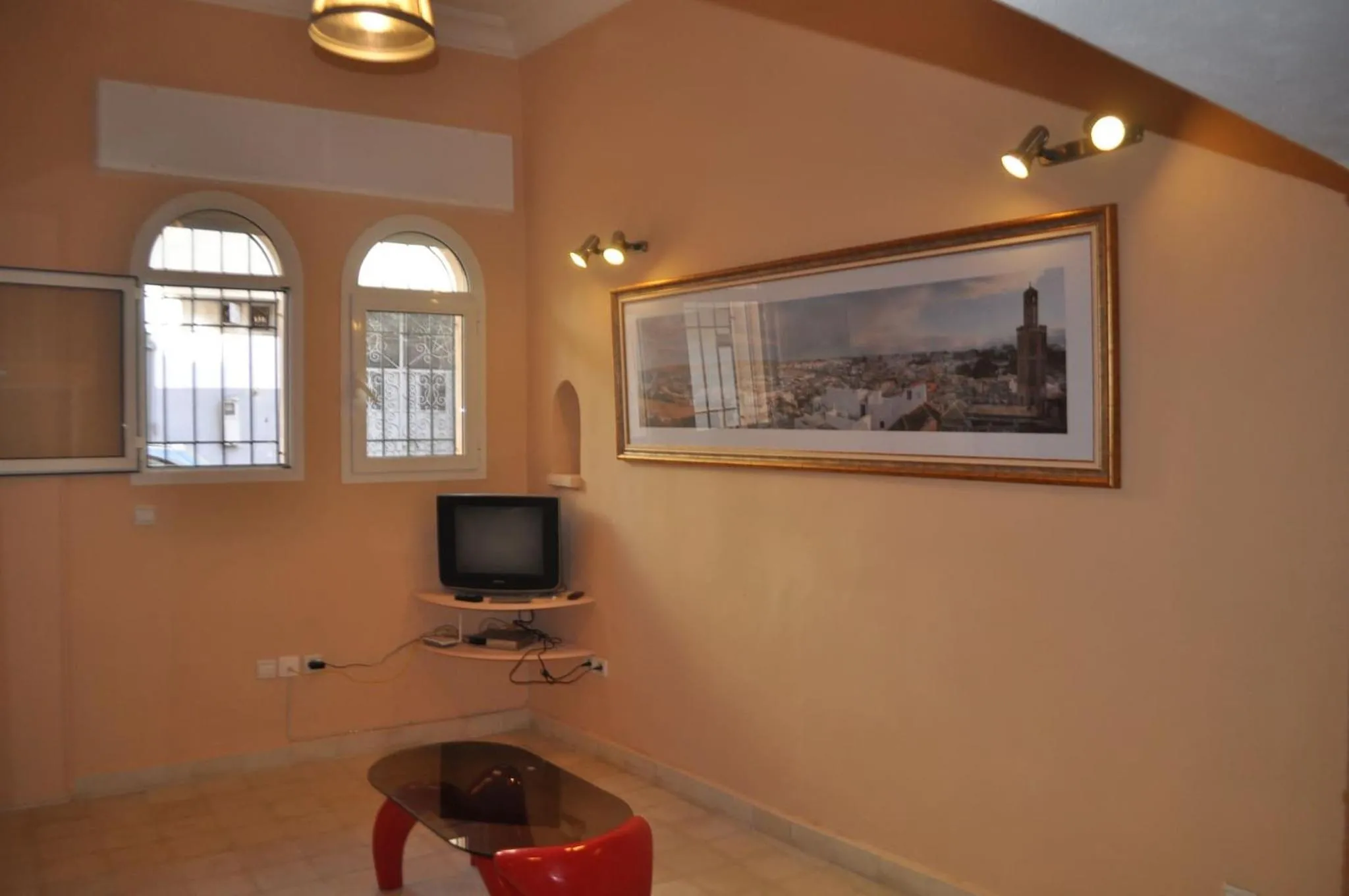 TV and multimedia in Studio Mezzanine Kasbah Tanger - Climatise