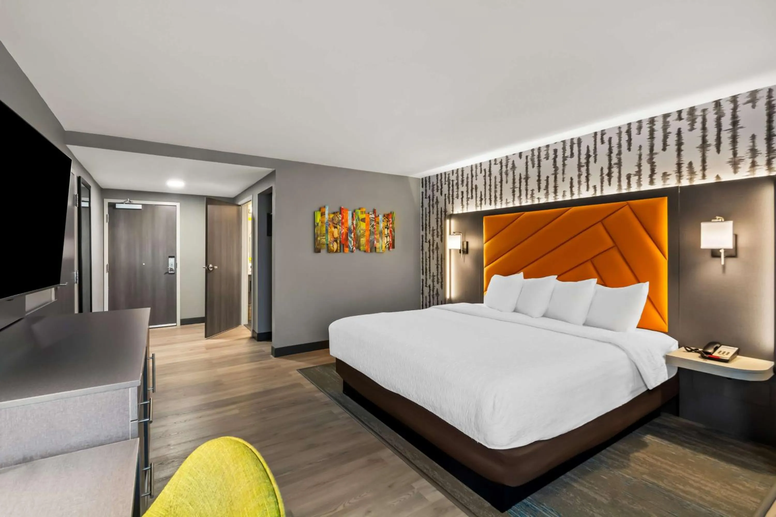 Bed in Hampton Inn Lexington - Georgetown I-75