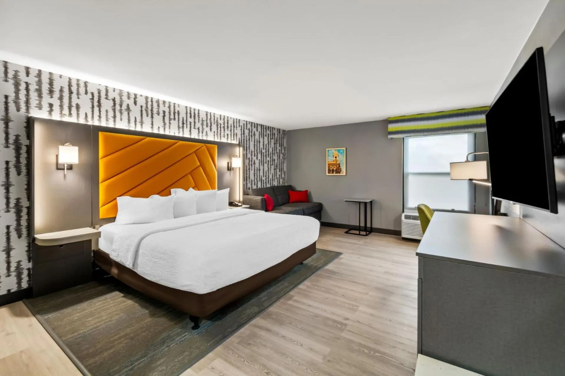 Bedroom, Bed in Hampton Inn Lexington - Georgetown I-75