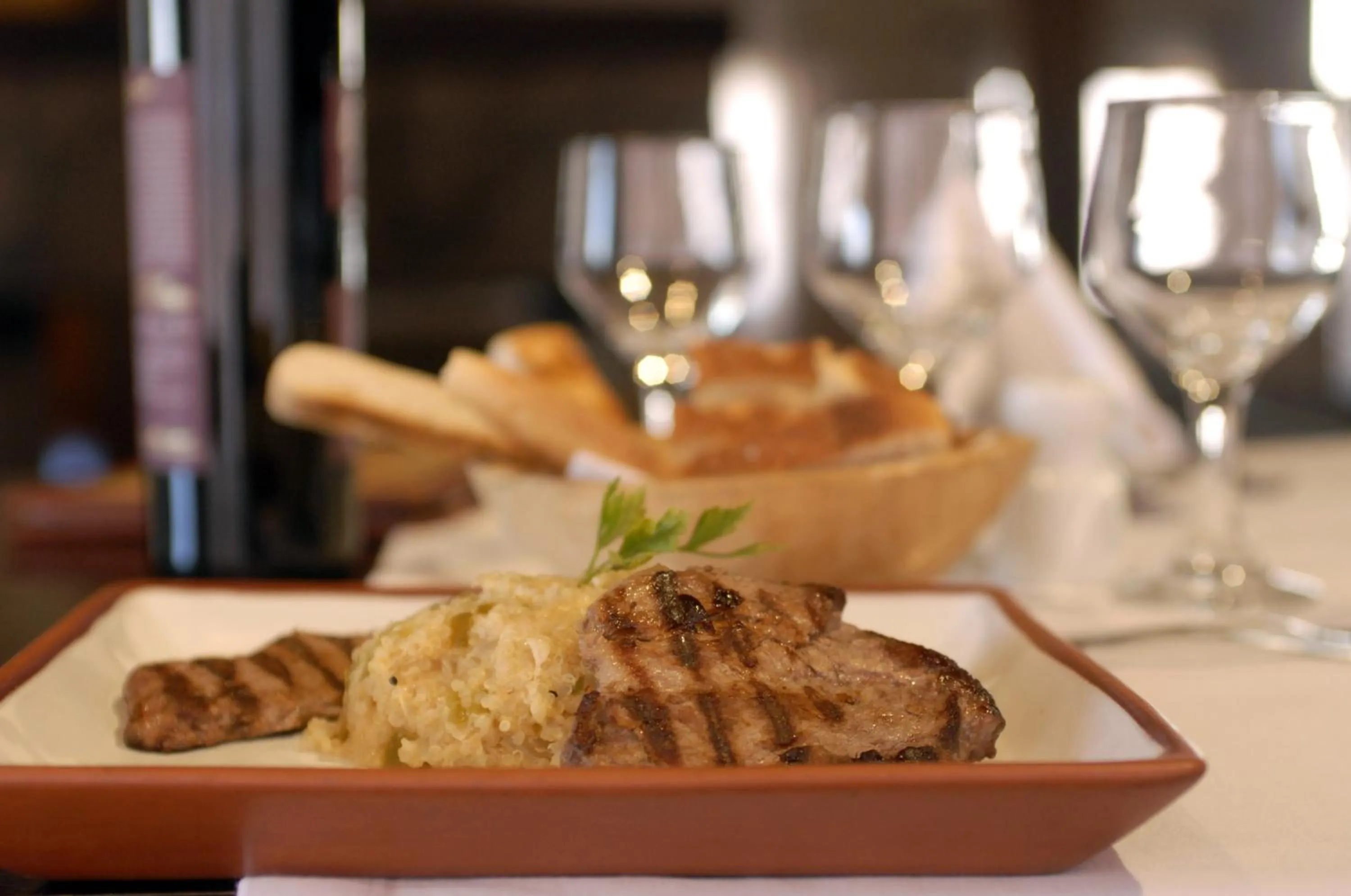 Food close-up in Hotel de Las Nubes