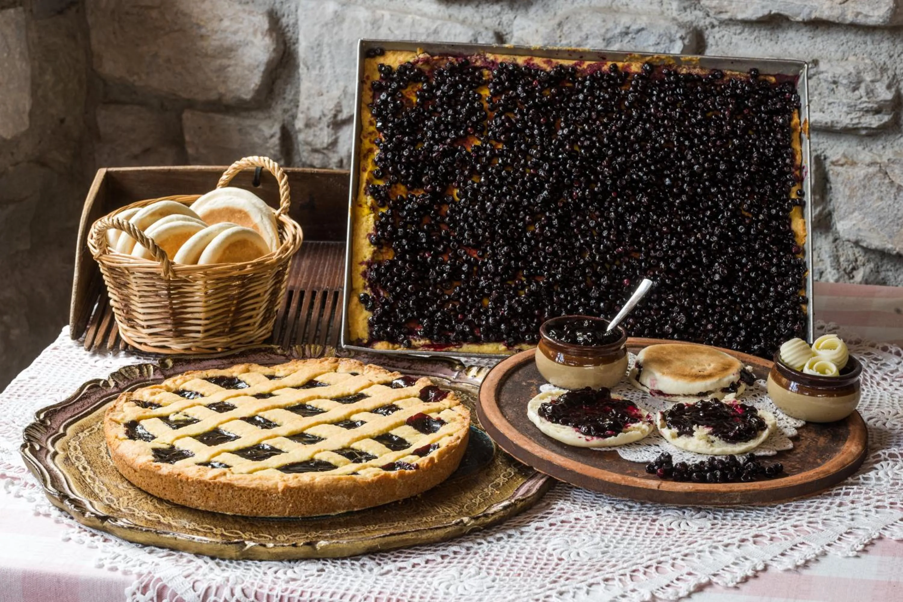 Food and drinks in Locanda Zita