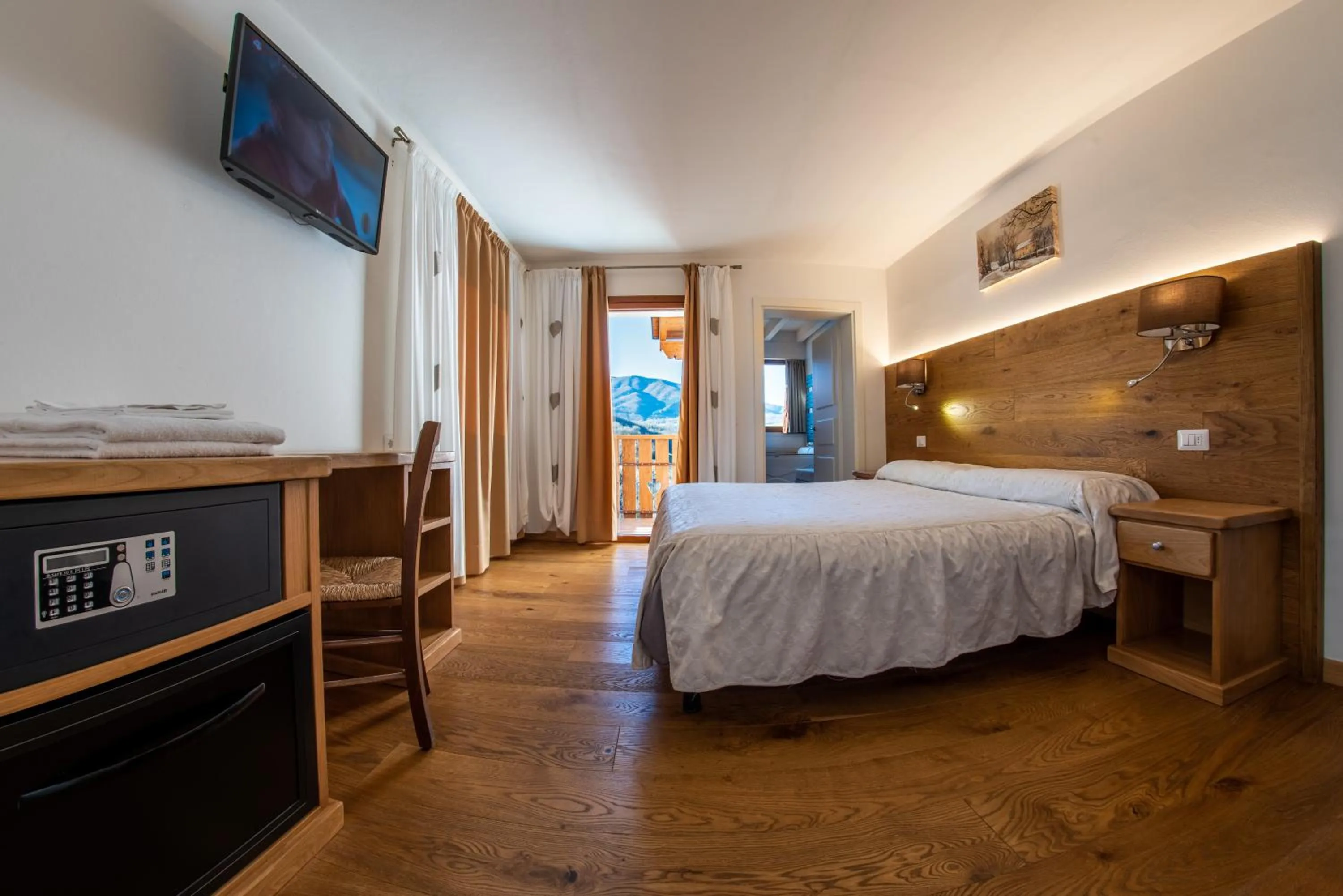 Balcony/Terrace, Bed in Locanda Zita