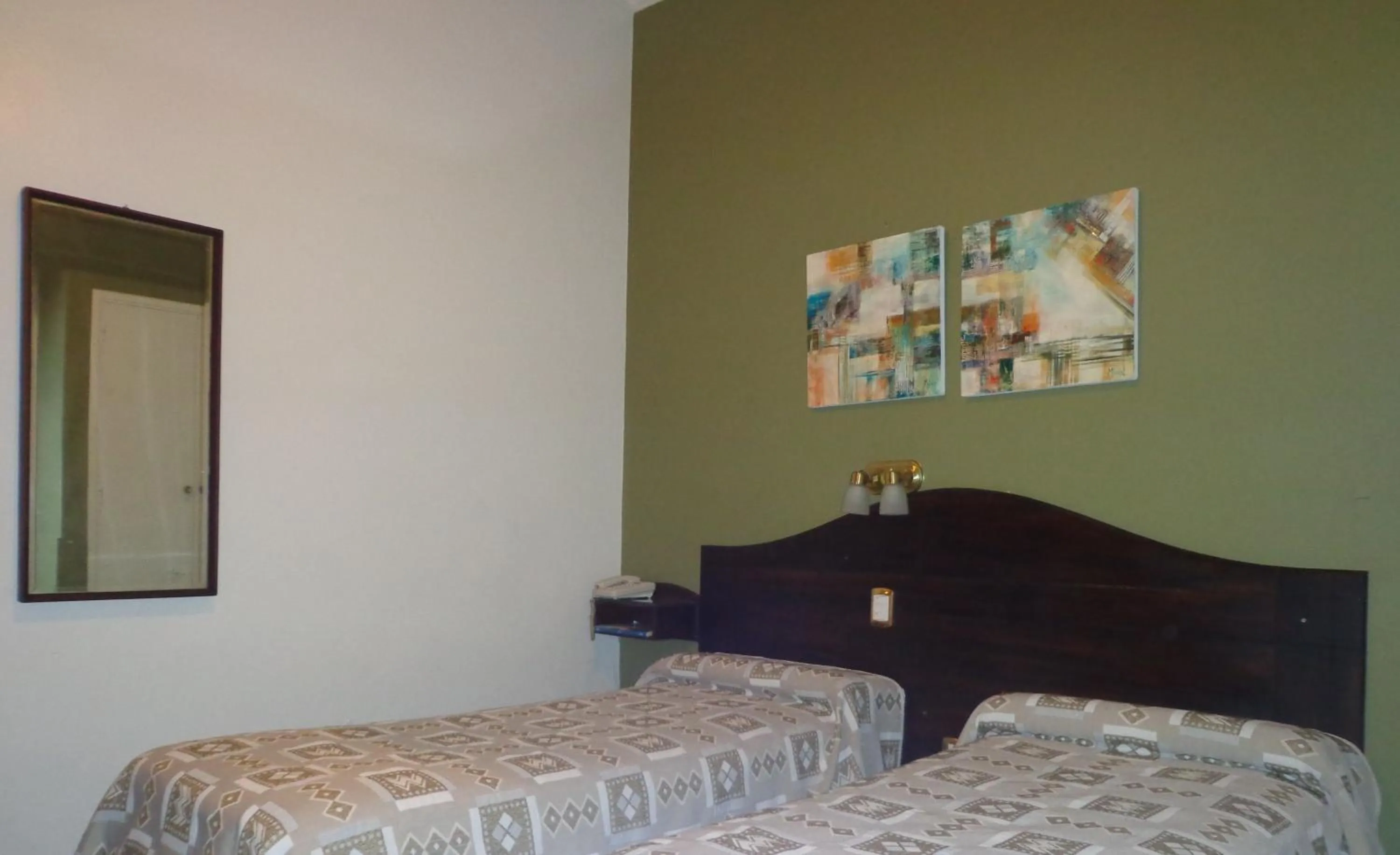 Decorative detail, Bed in Hotel Selby