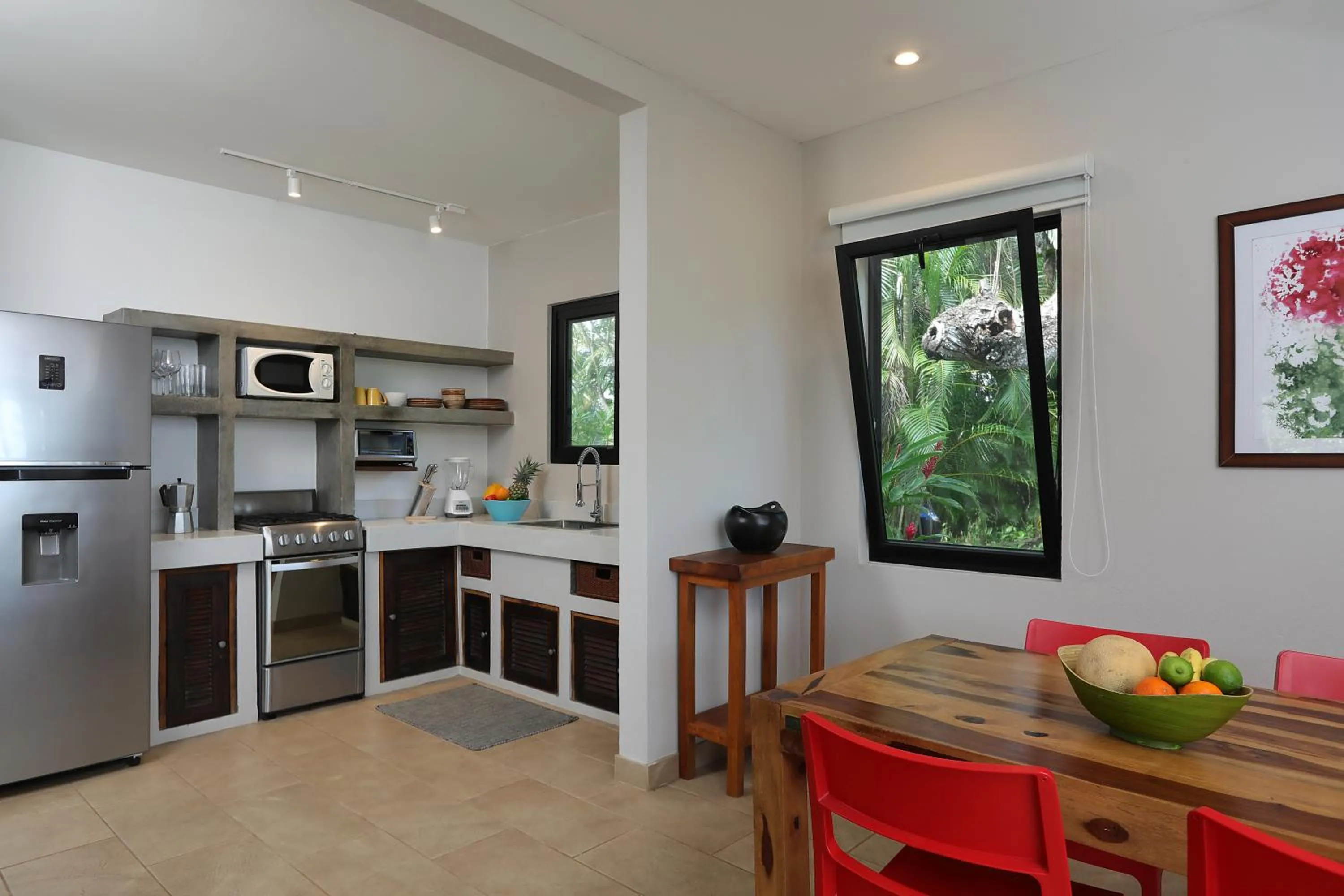 Kitchen or kitchenette in Casa Frangipani