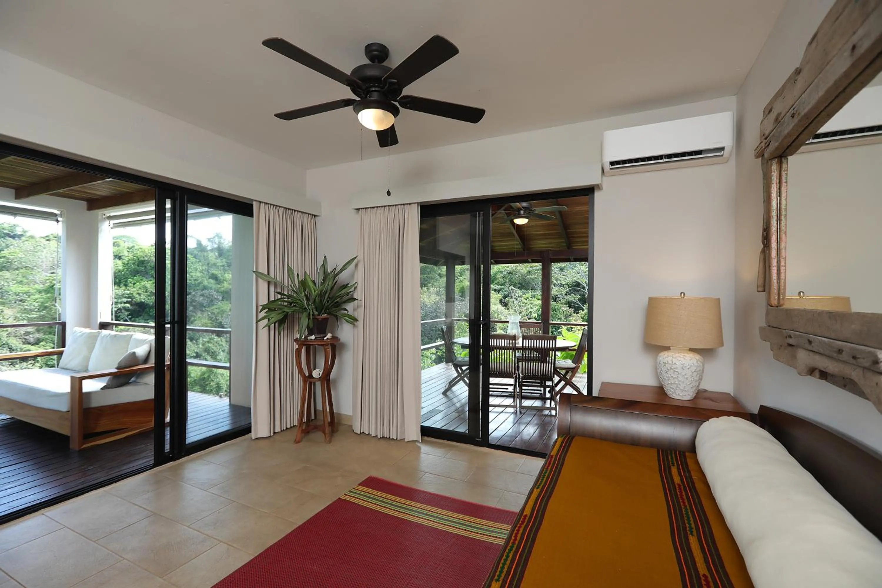 Living room in Casa Frangipani