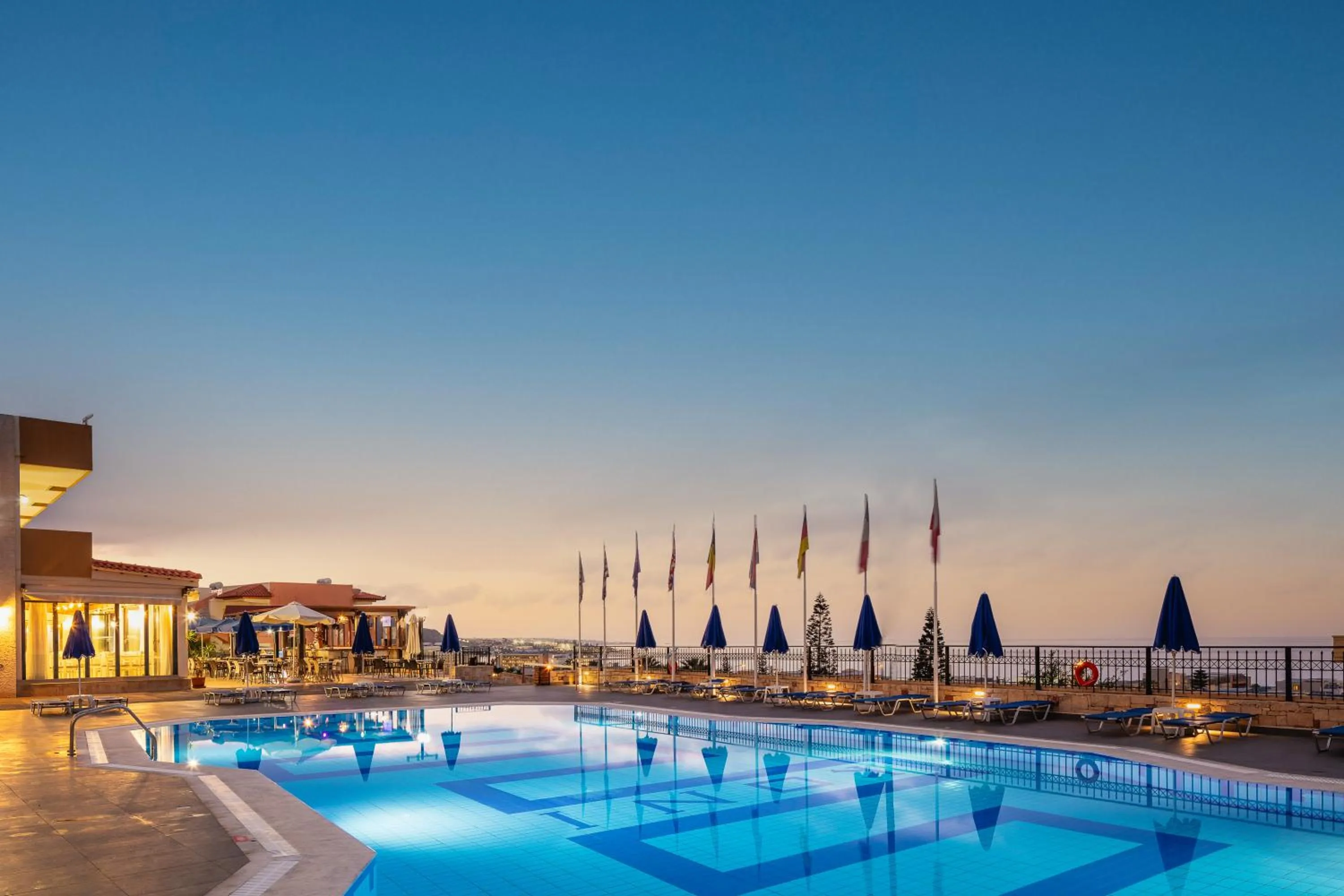 Swimming pool in Koni Village Hotel