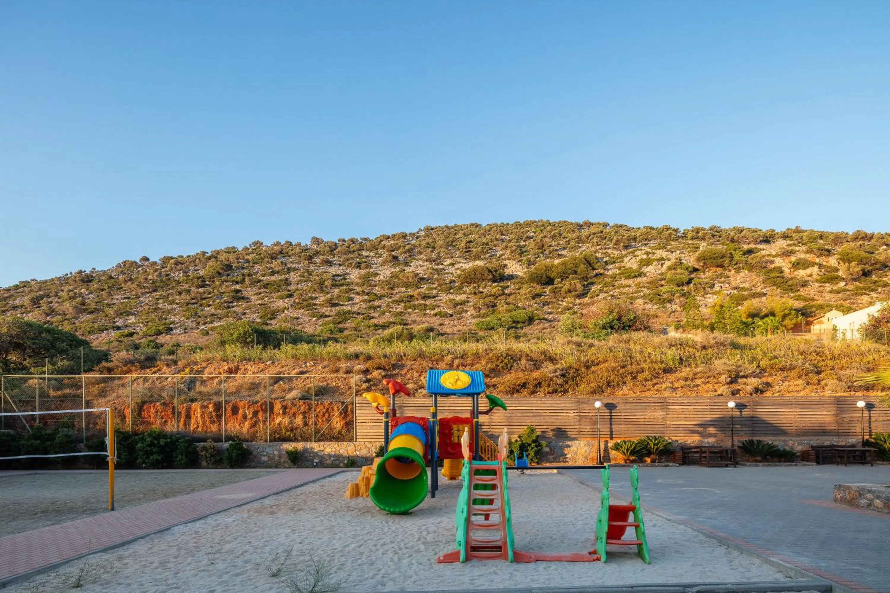 Children play ground in Koni Village Hotel