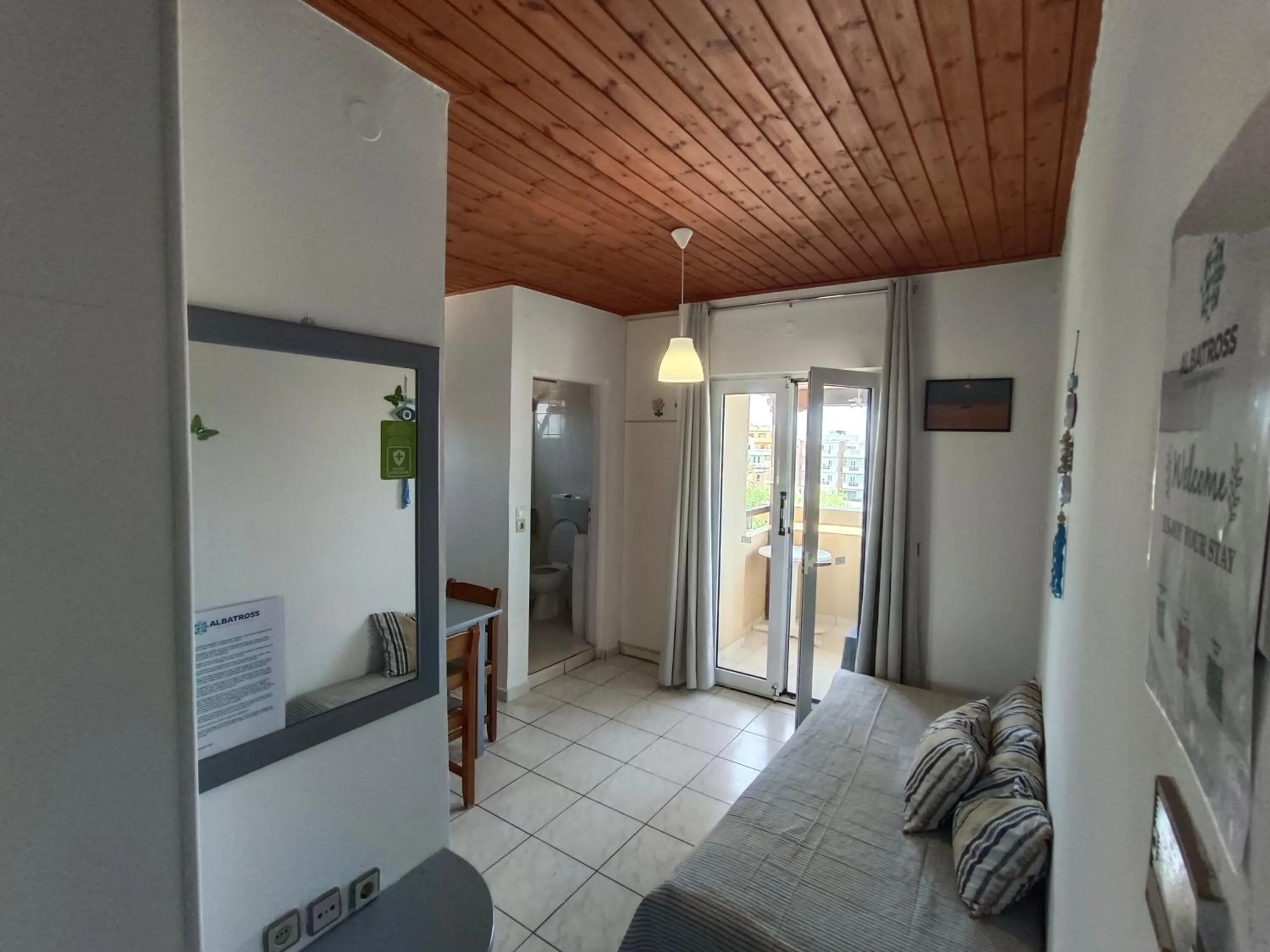 Living room in Albatross Apartments