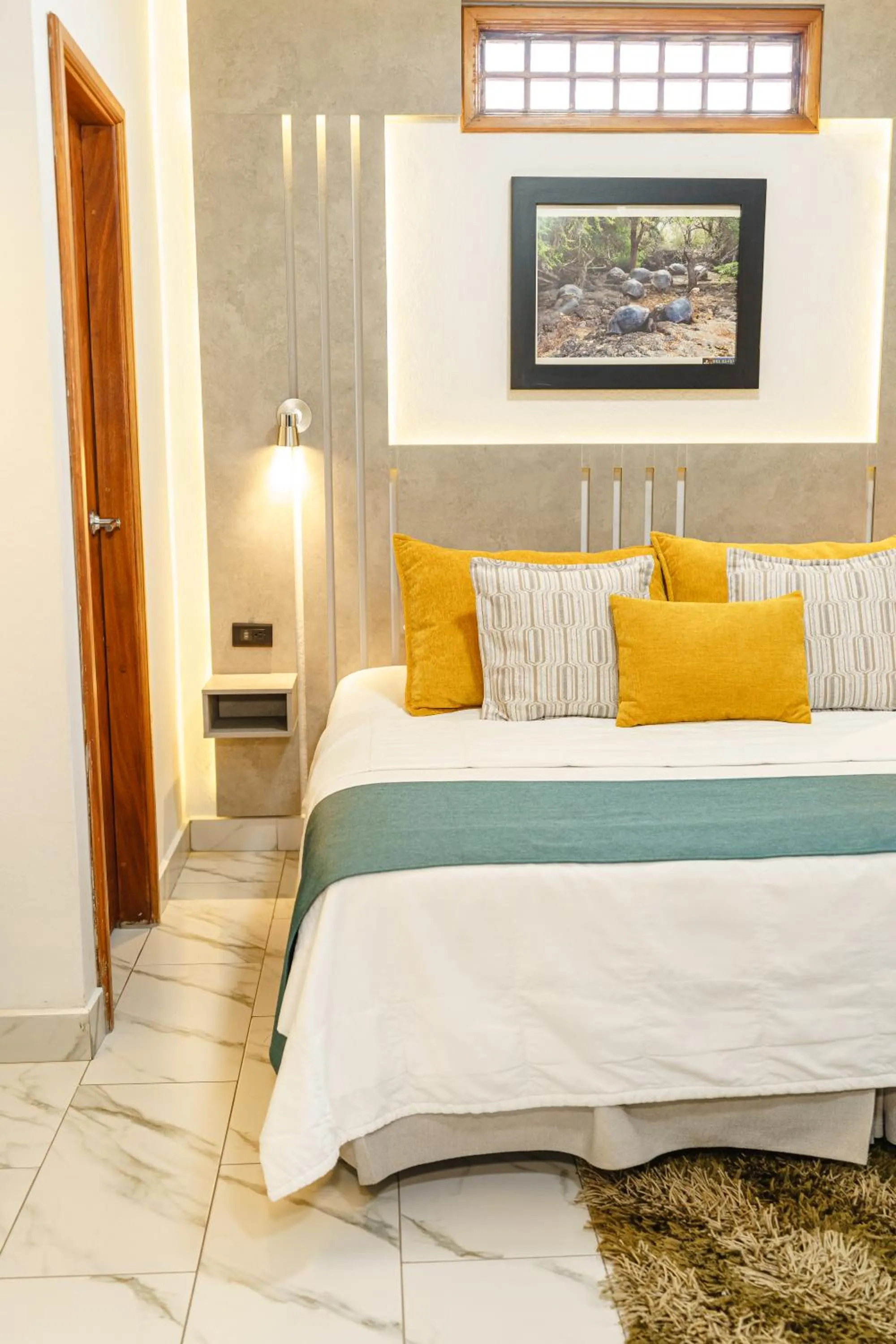 Bed in Hotel Santa Fe