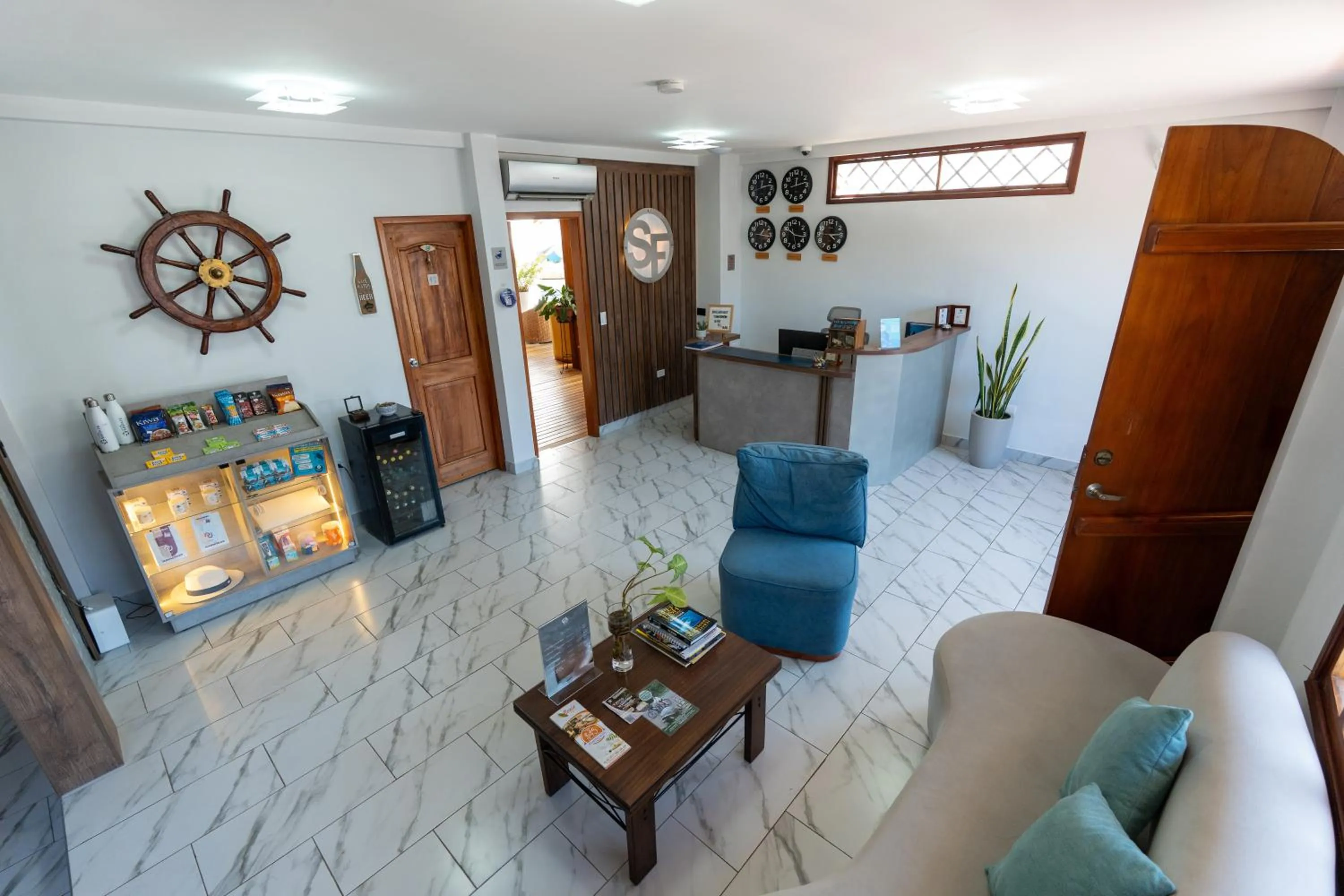 Lobby or reception in Hotel Santa Fe