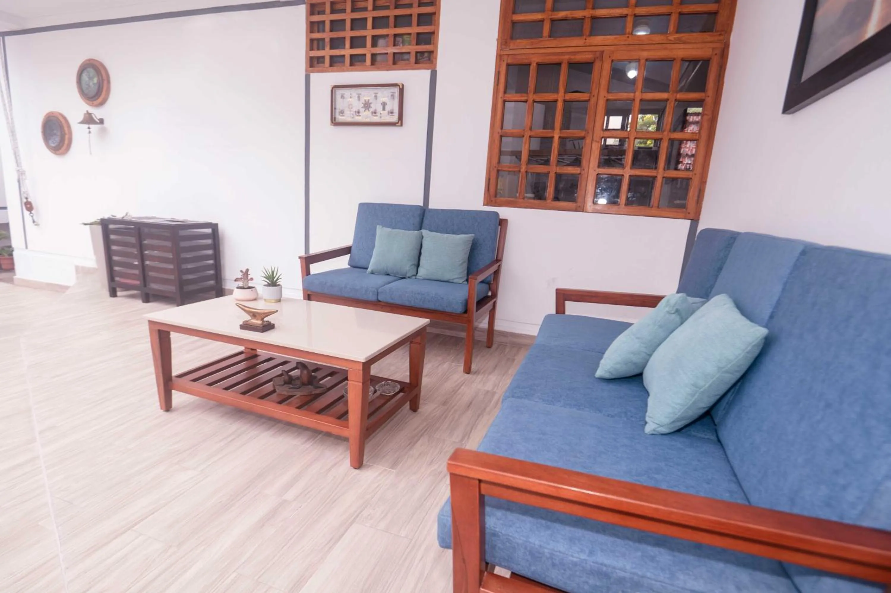 Patio in Hotel Santa Fe