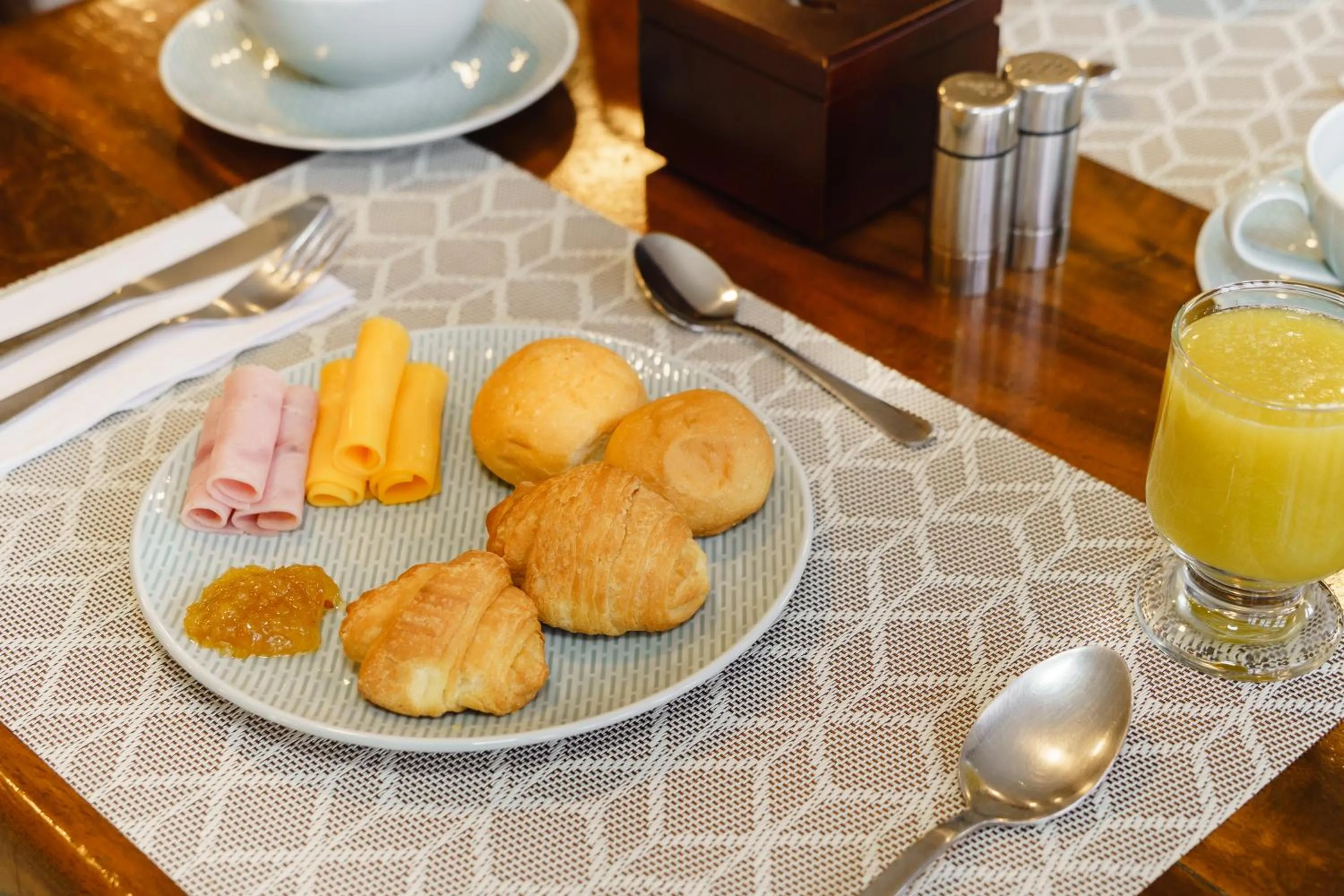 Food and drinks in Hotel Santa Fe