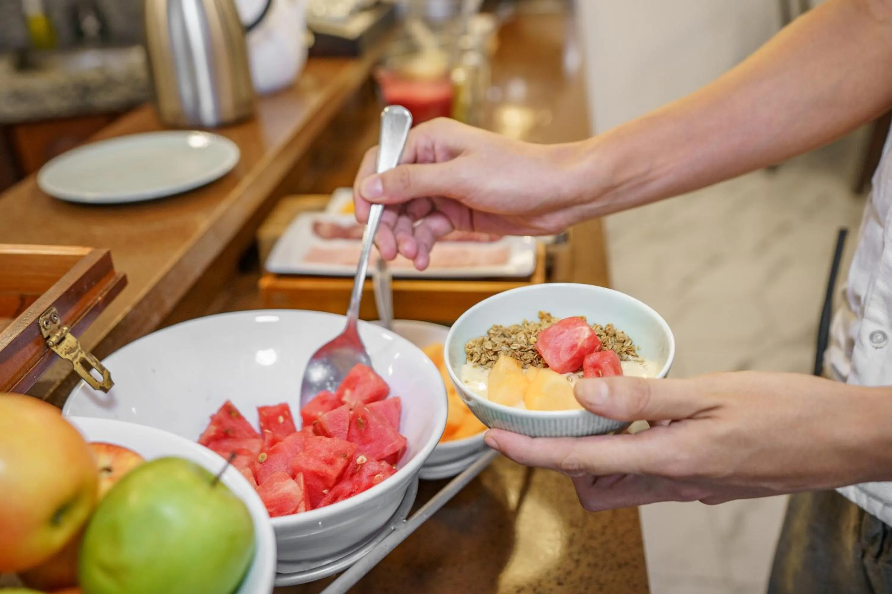 Breakfast in Hotel Santa Fe