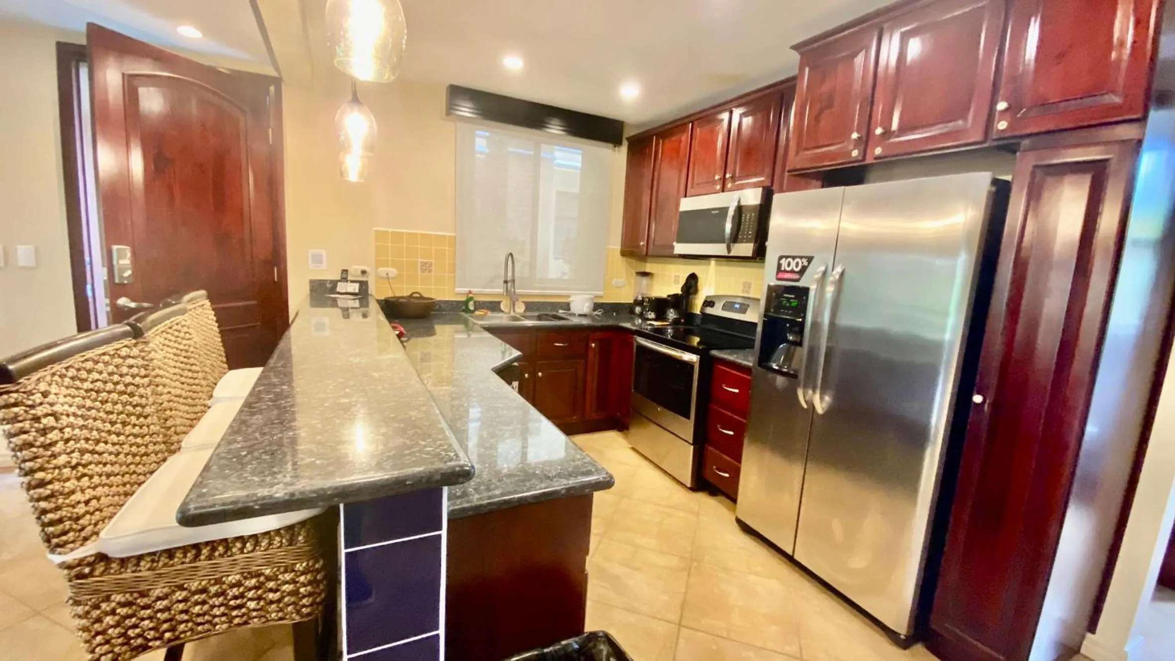 kitchen in Monte Carlo Luxury Condominiums