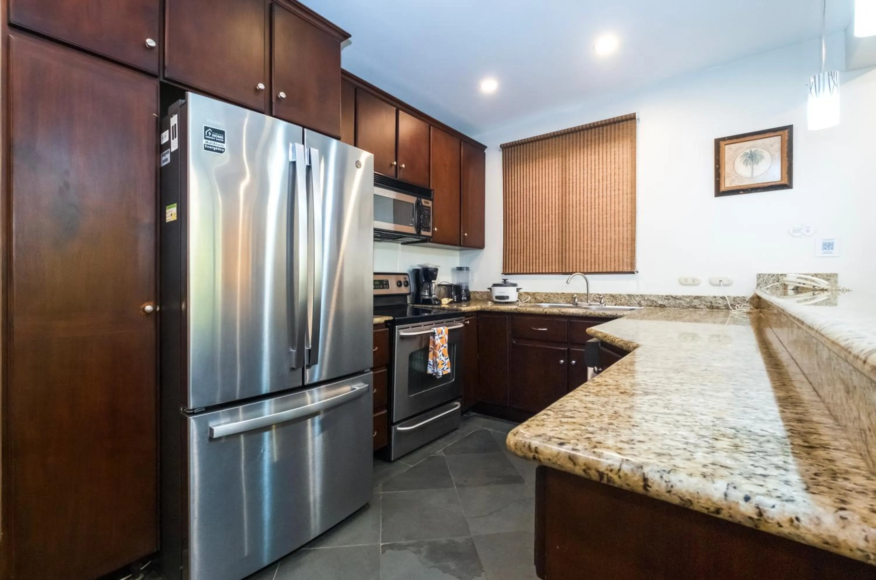 kitchen in Monte Carlo Luxury Condominiums