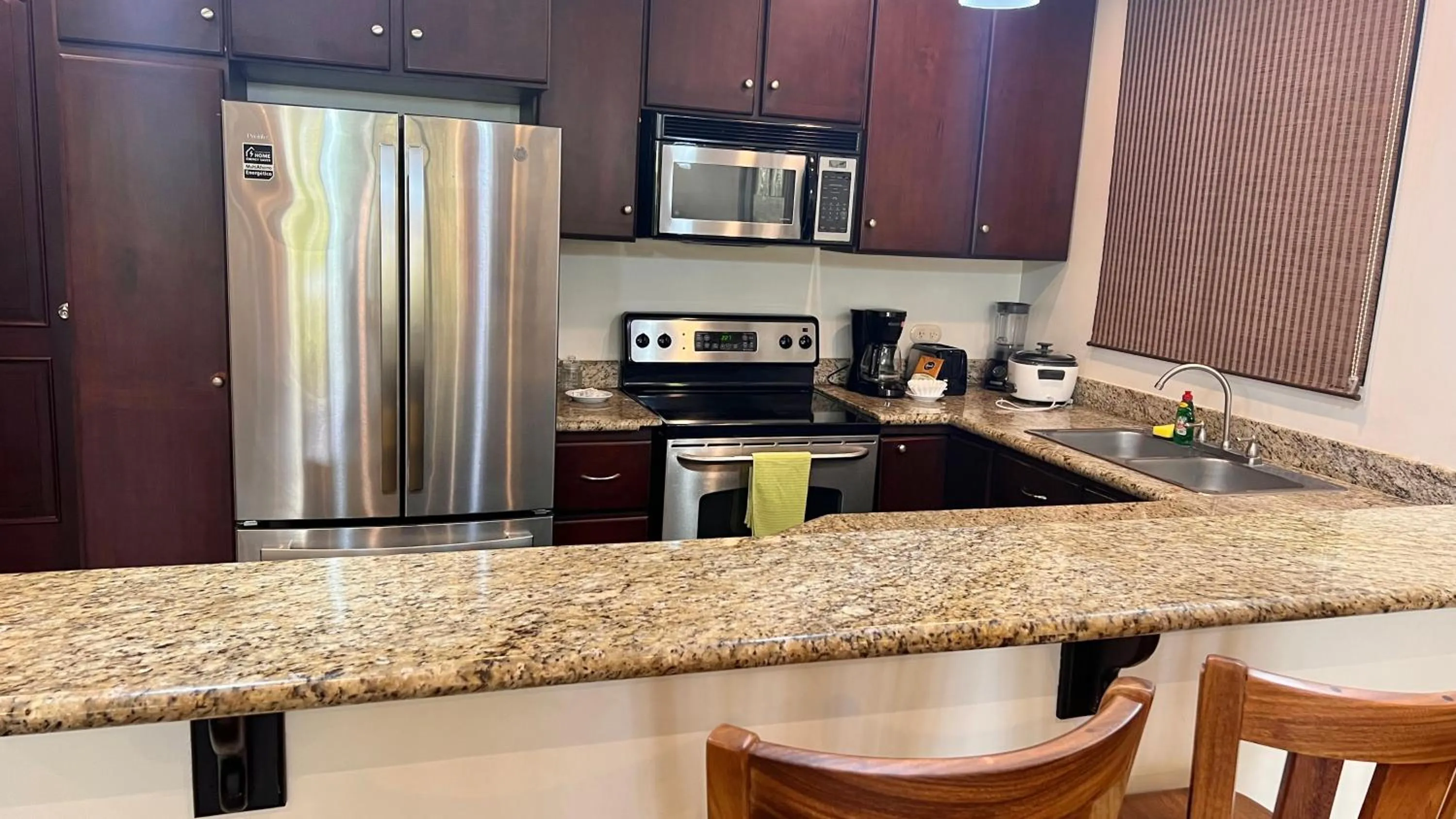 kitchen in Monte Carlo Luxury Condominiums
