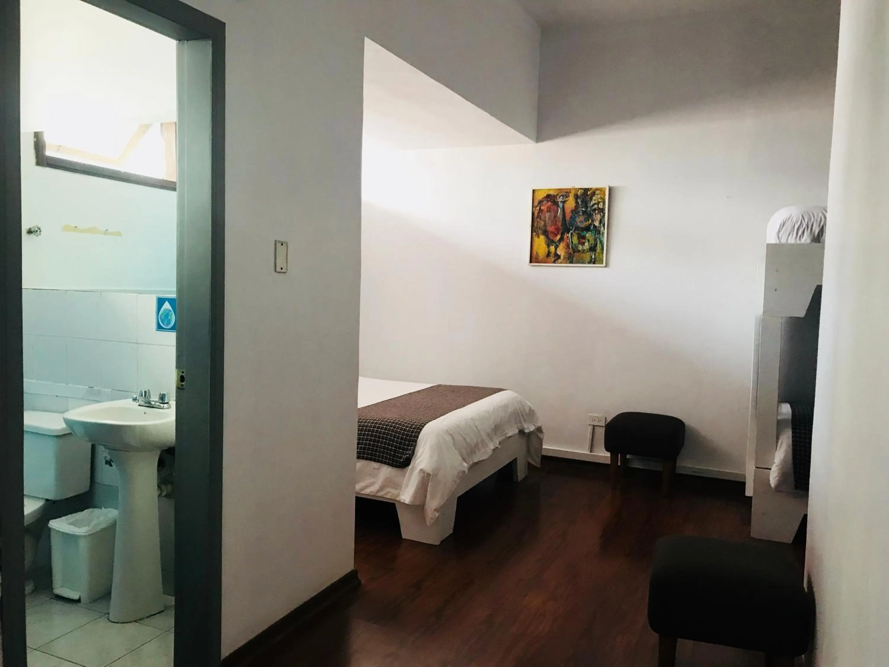 Bed in Hostal Posada del Maple