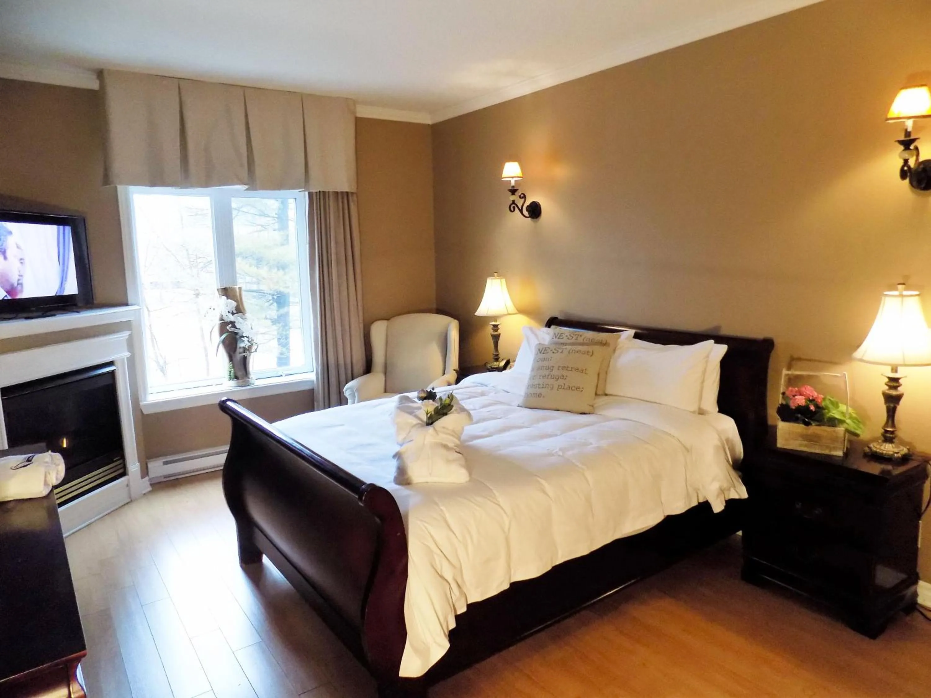 Photo of the whole room in L'Oasis de l'Île