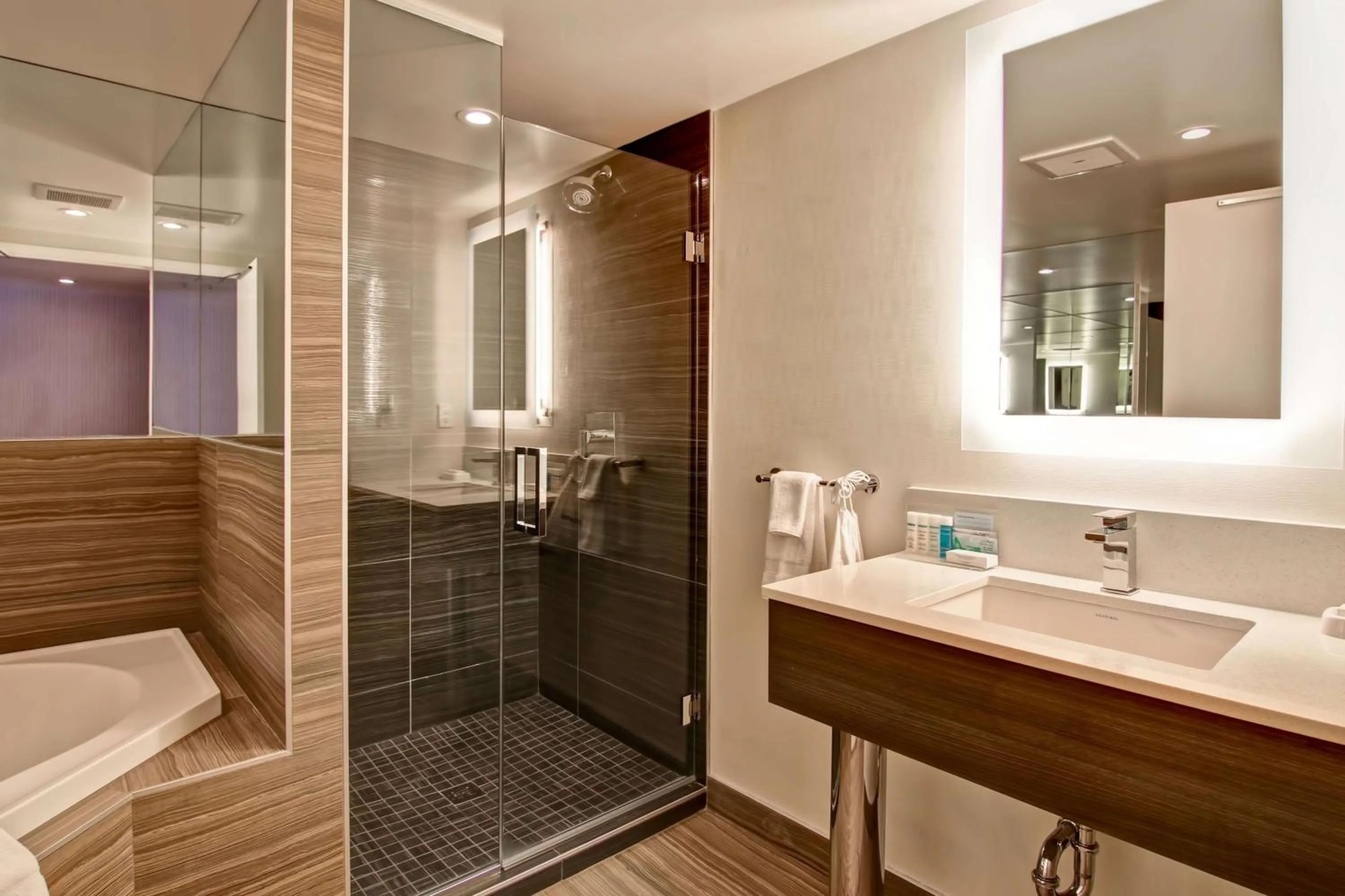 Bathroom in Hampton Inn & Suites by Hilton Calgary-Airport