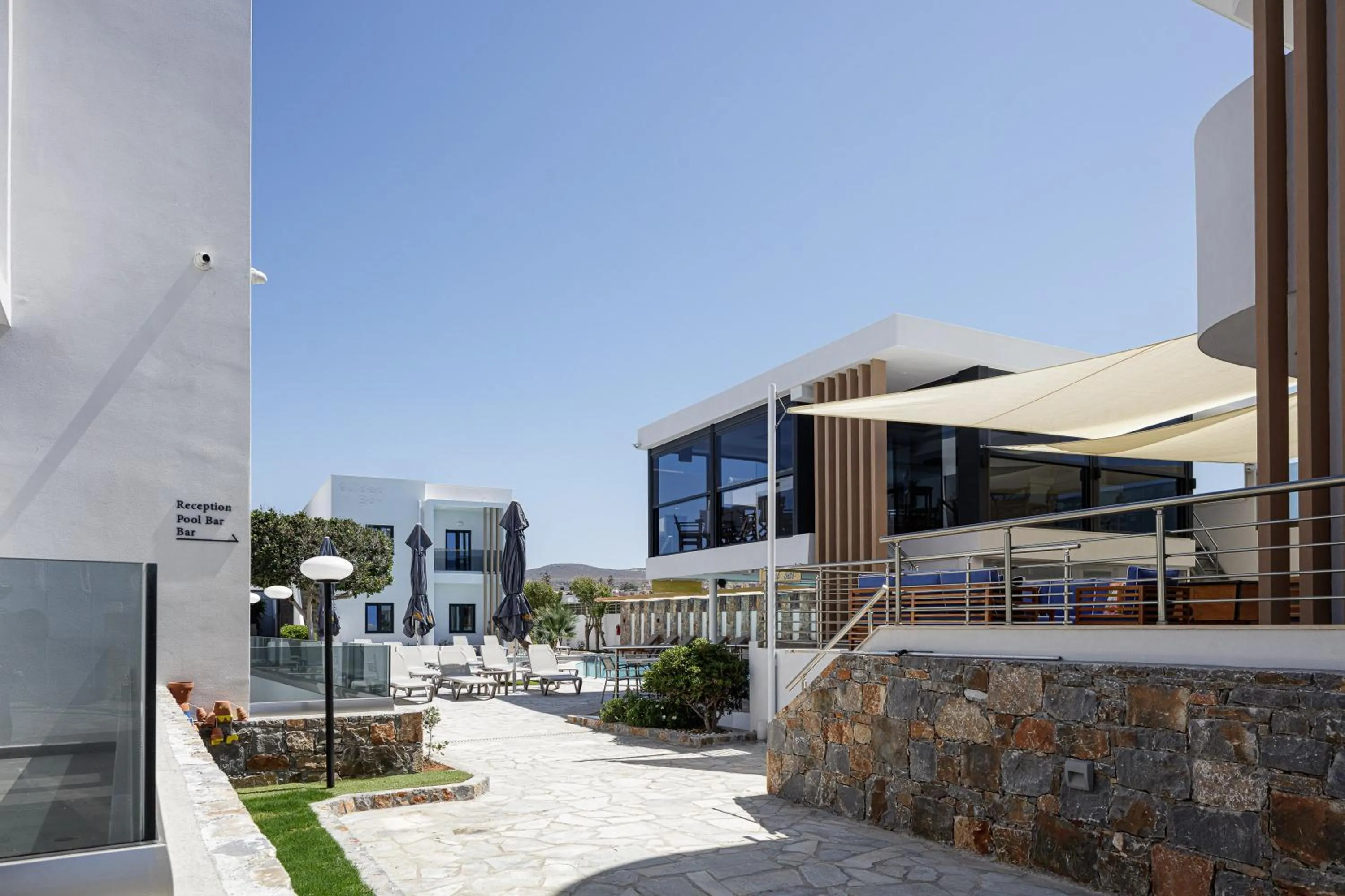 Property building in Golden Bay Boutique Hotel & Bungalows