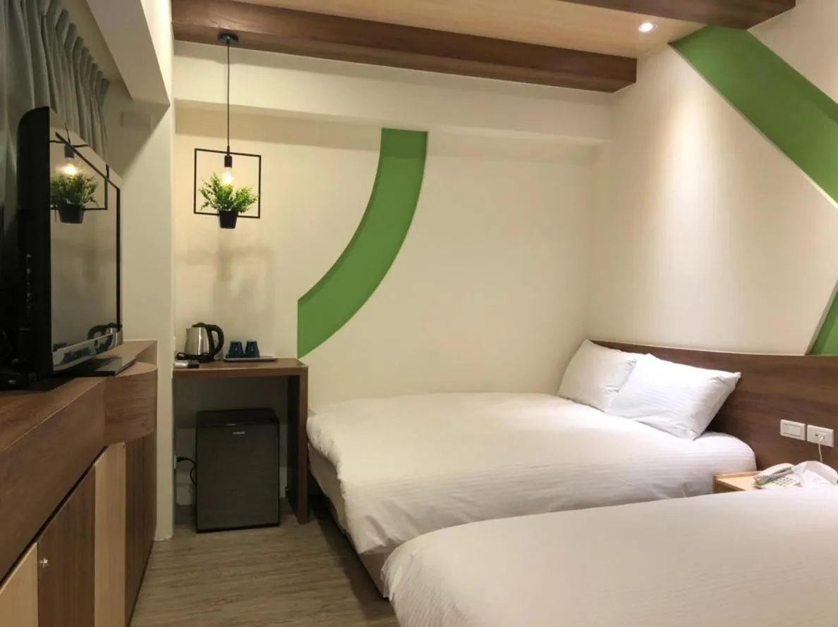 Bed in Haozhan Hotel