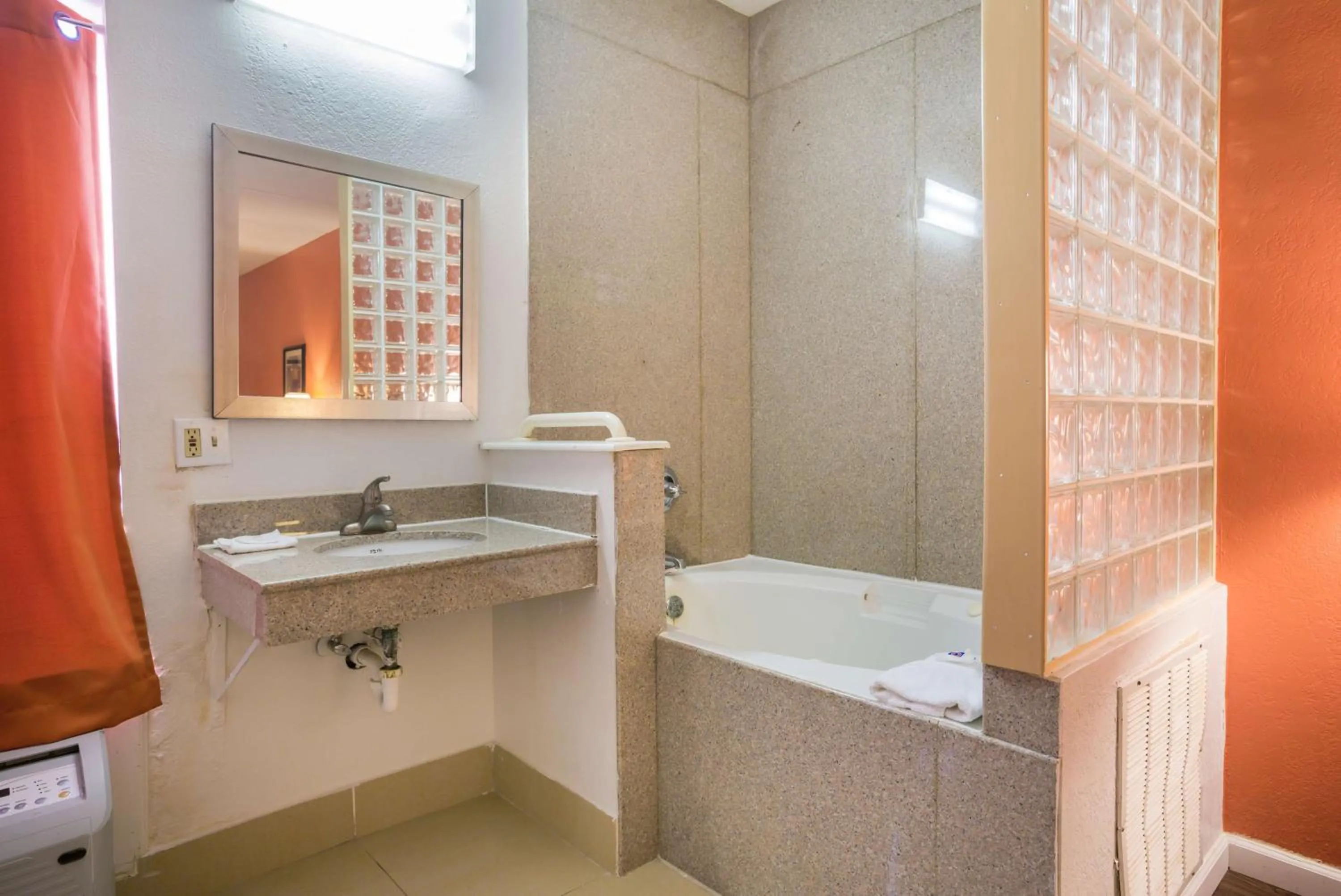 Bathroom in Budgetel Inns & Suites - Atlanta Galleria Stadium