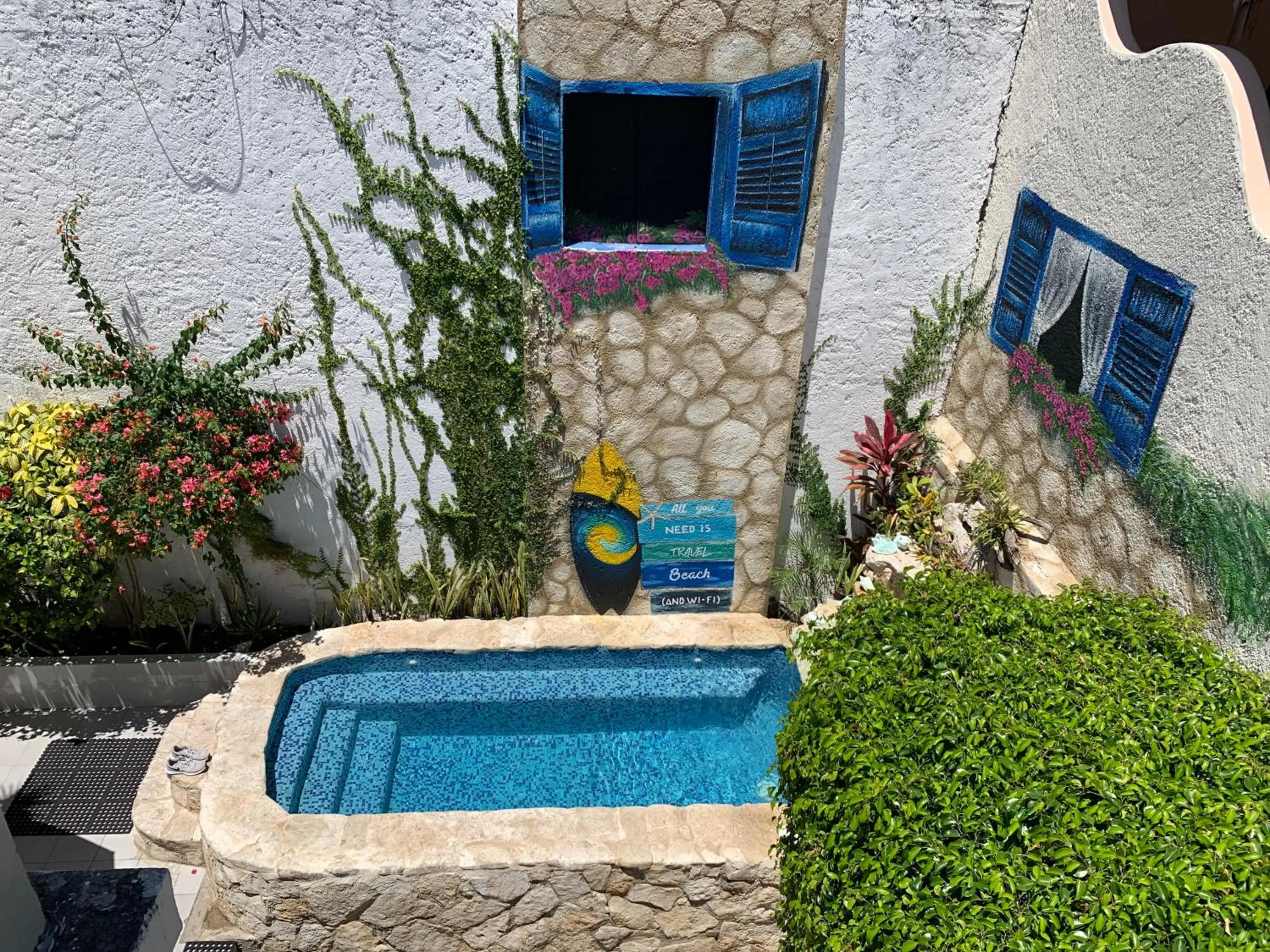 Patio in Caribo Cozumel