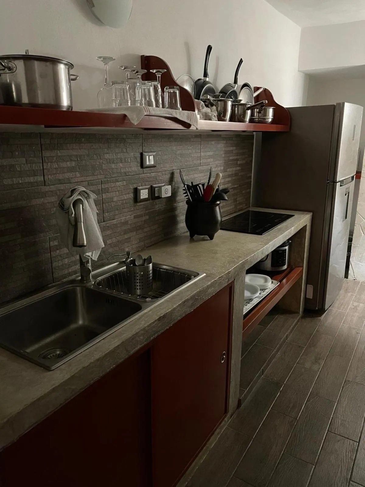 Kitchen or kitchenette in Caribo Cozumel