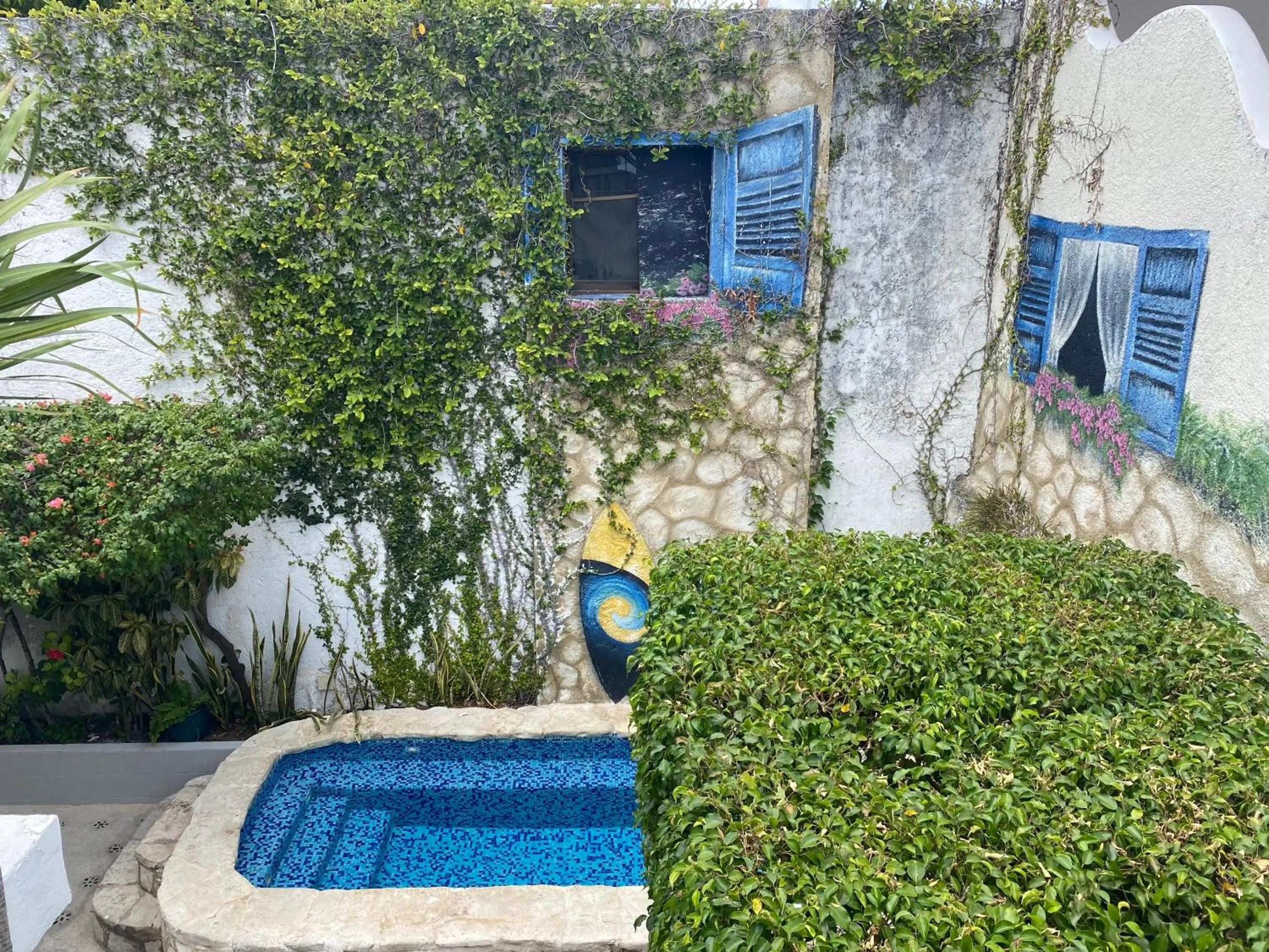 Garden view in Caribo Cozumel