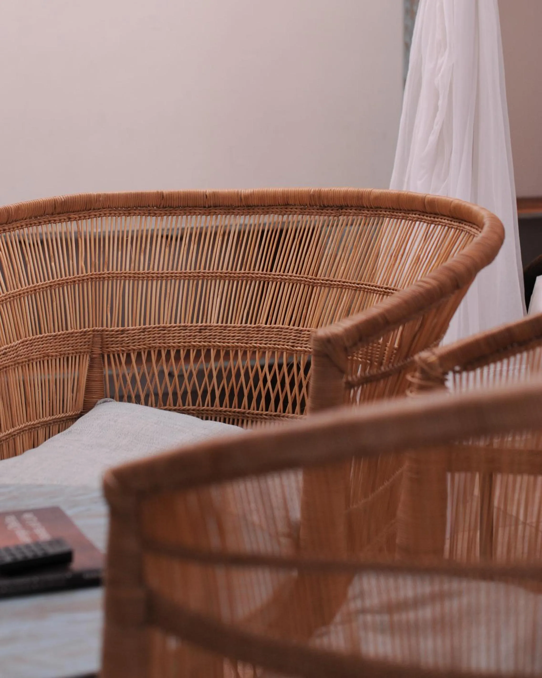 Seating area in The Waterfront, Maun
