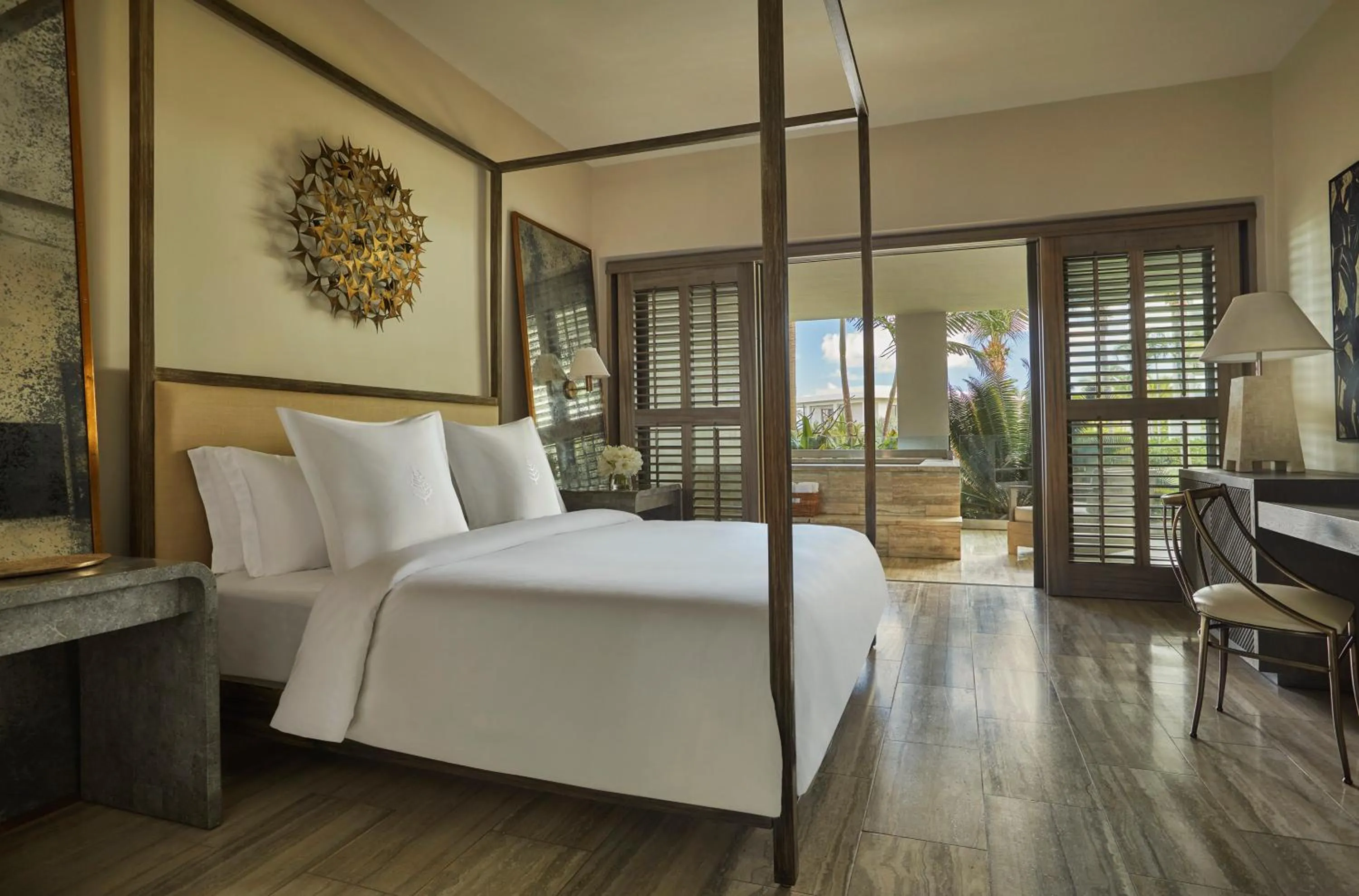 Three Bedroom Ocean View Penthouse Two Kings and Two Queen Beds in Four Seasons Resort and Residences Anguilla