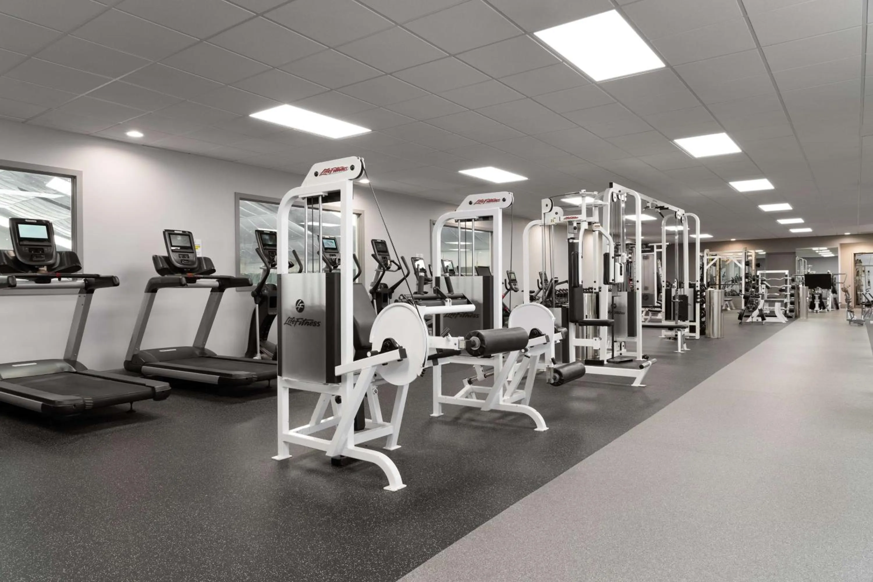 Fitness centre/facilities in DoubleTree By Hilton Baltimore North Pikesville