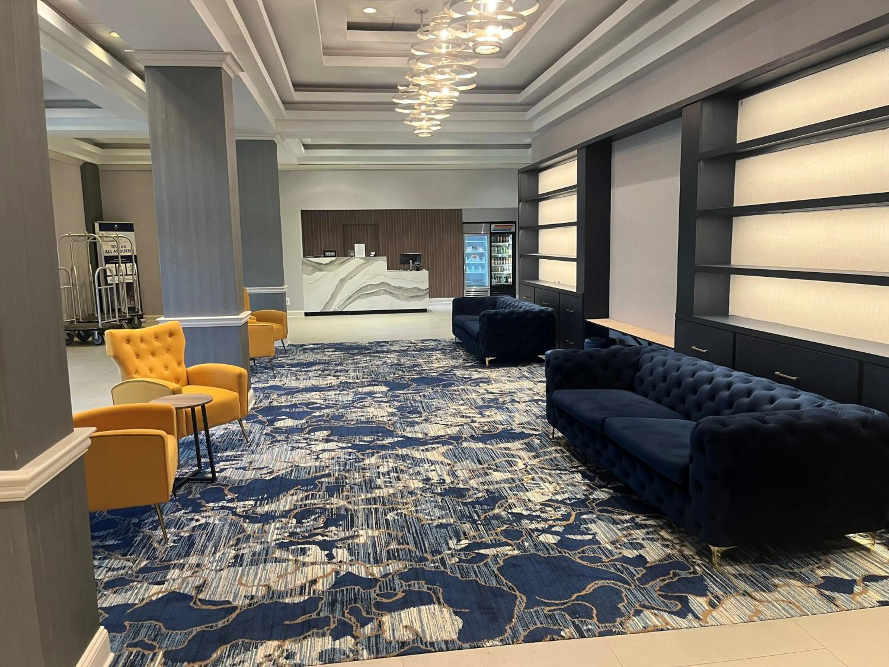 Lobby or reception in DoubleTree By Hilton Baltimore North Pikesville