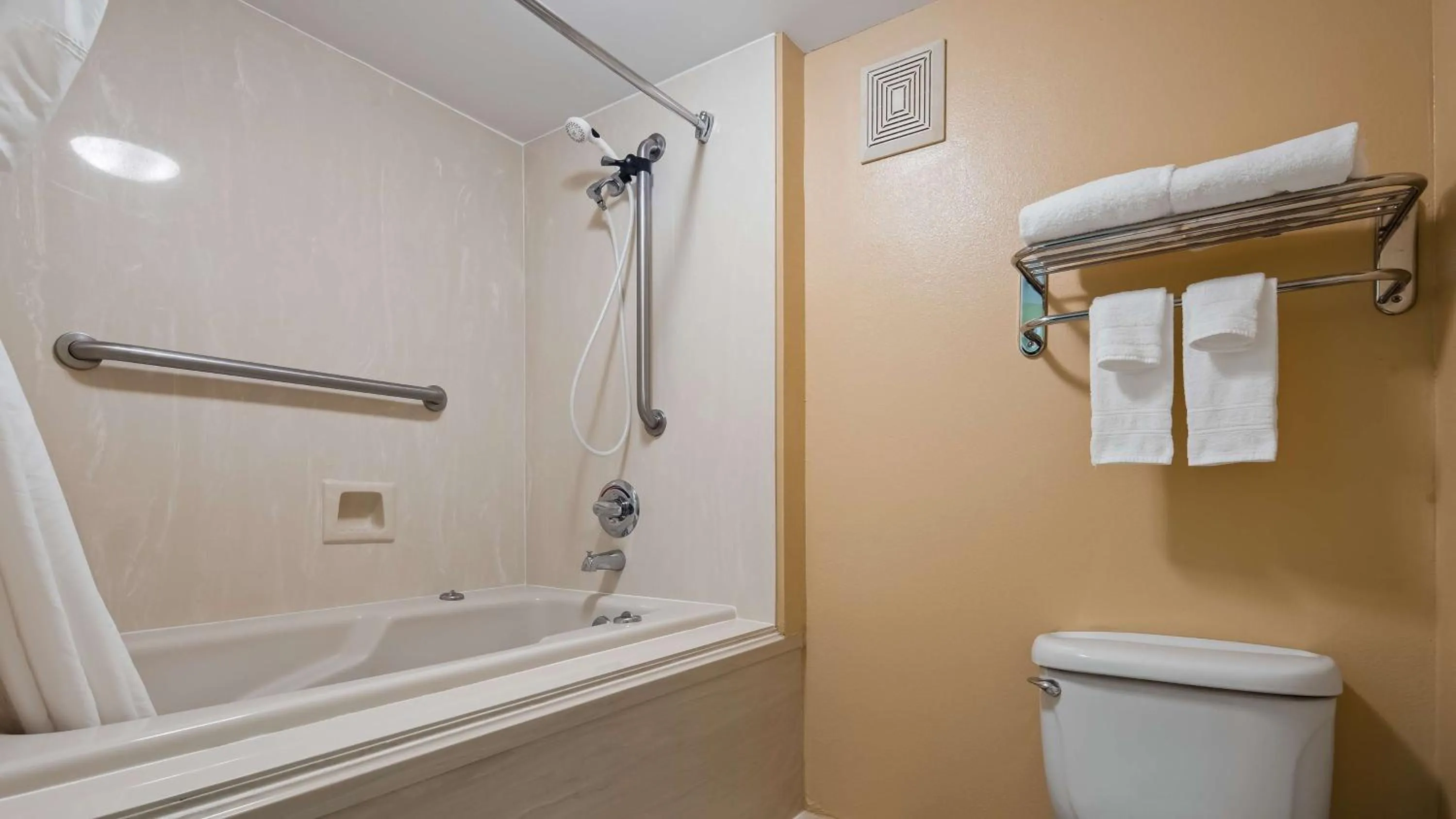 Bathroom in SureStay Plus by Best Western Covington