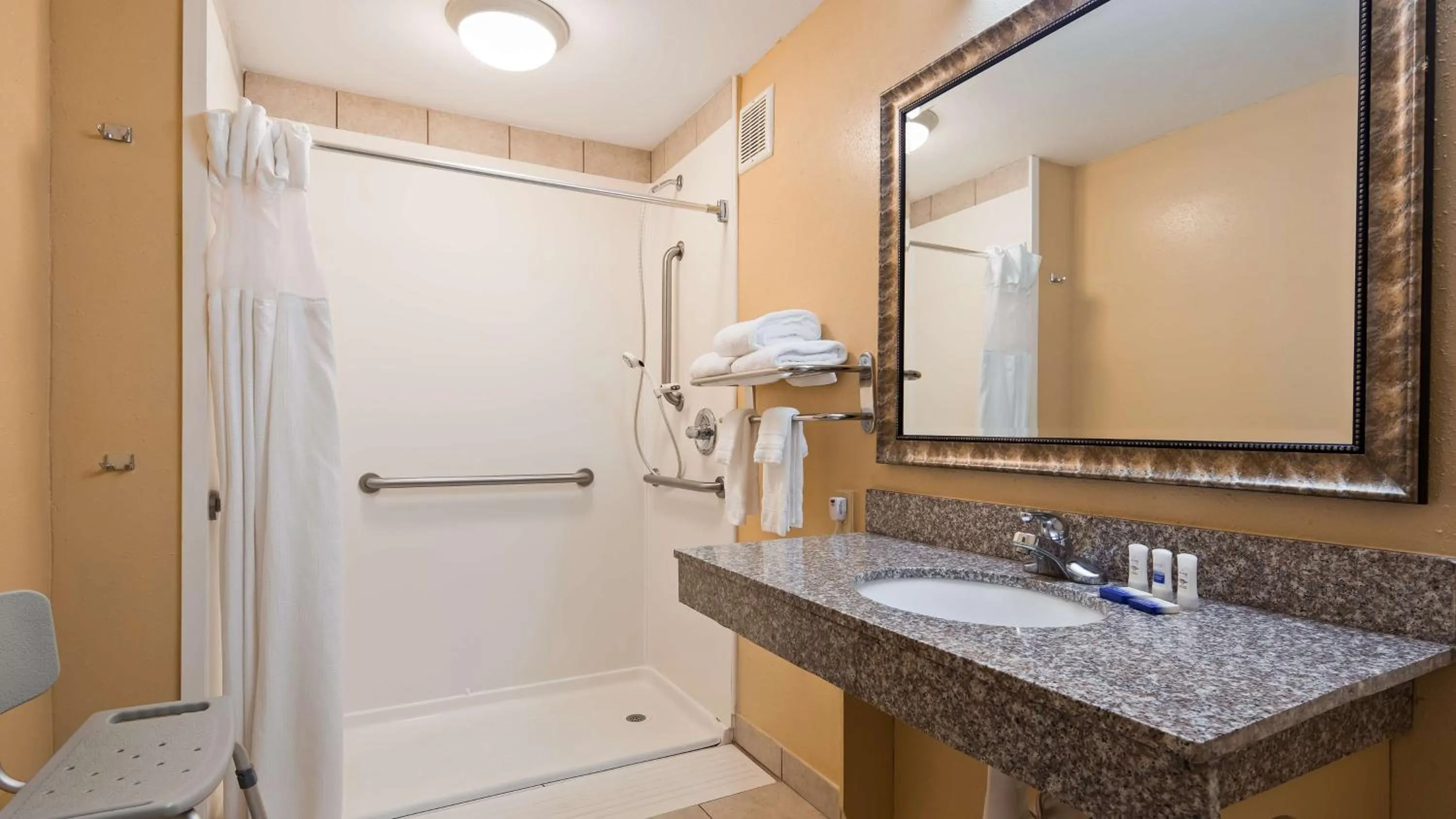 Bathroom in SureStay Plus by Best Western Covington