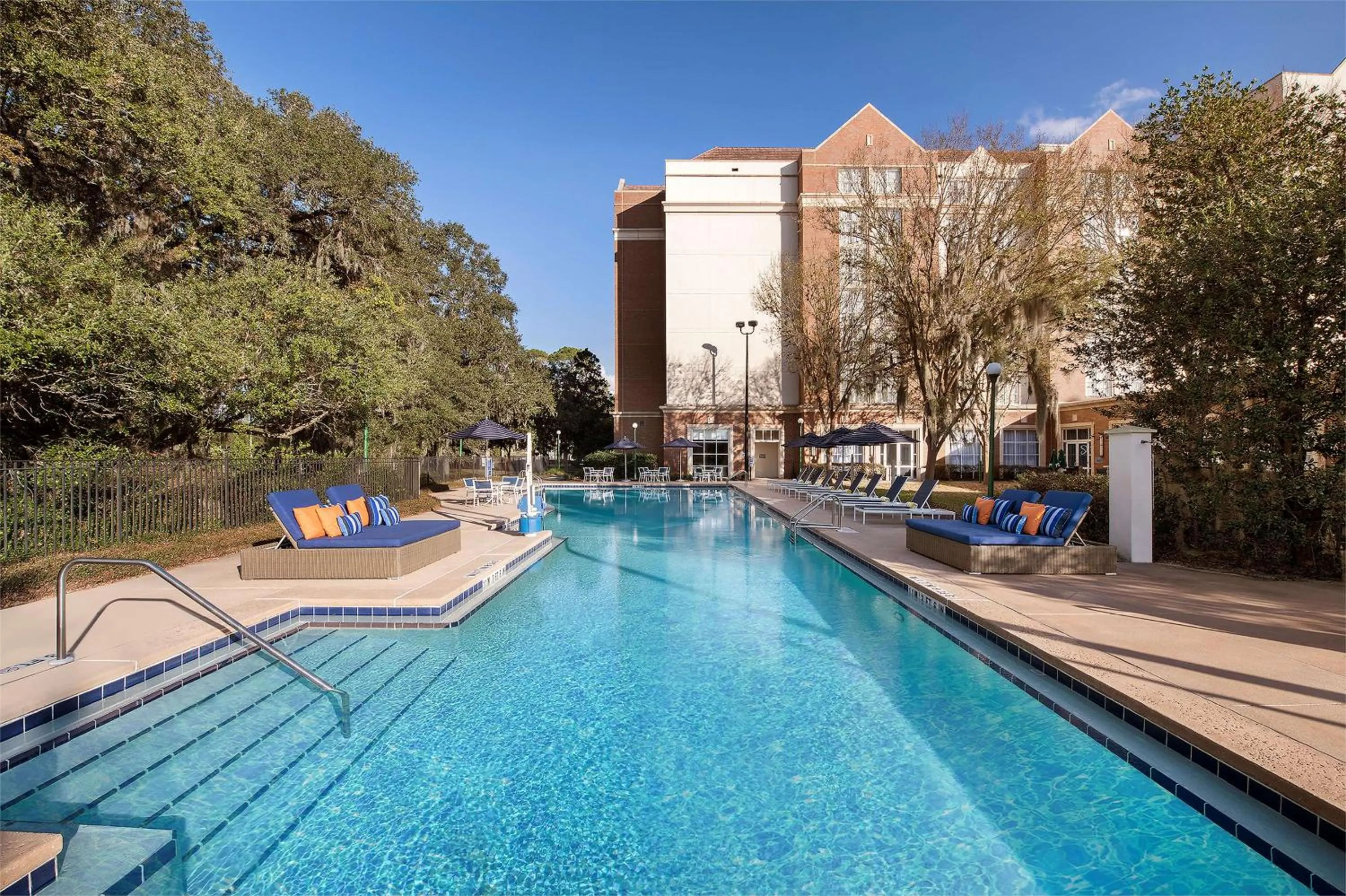 Pool view in Hilton University of Florida Conference Center Gainesville