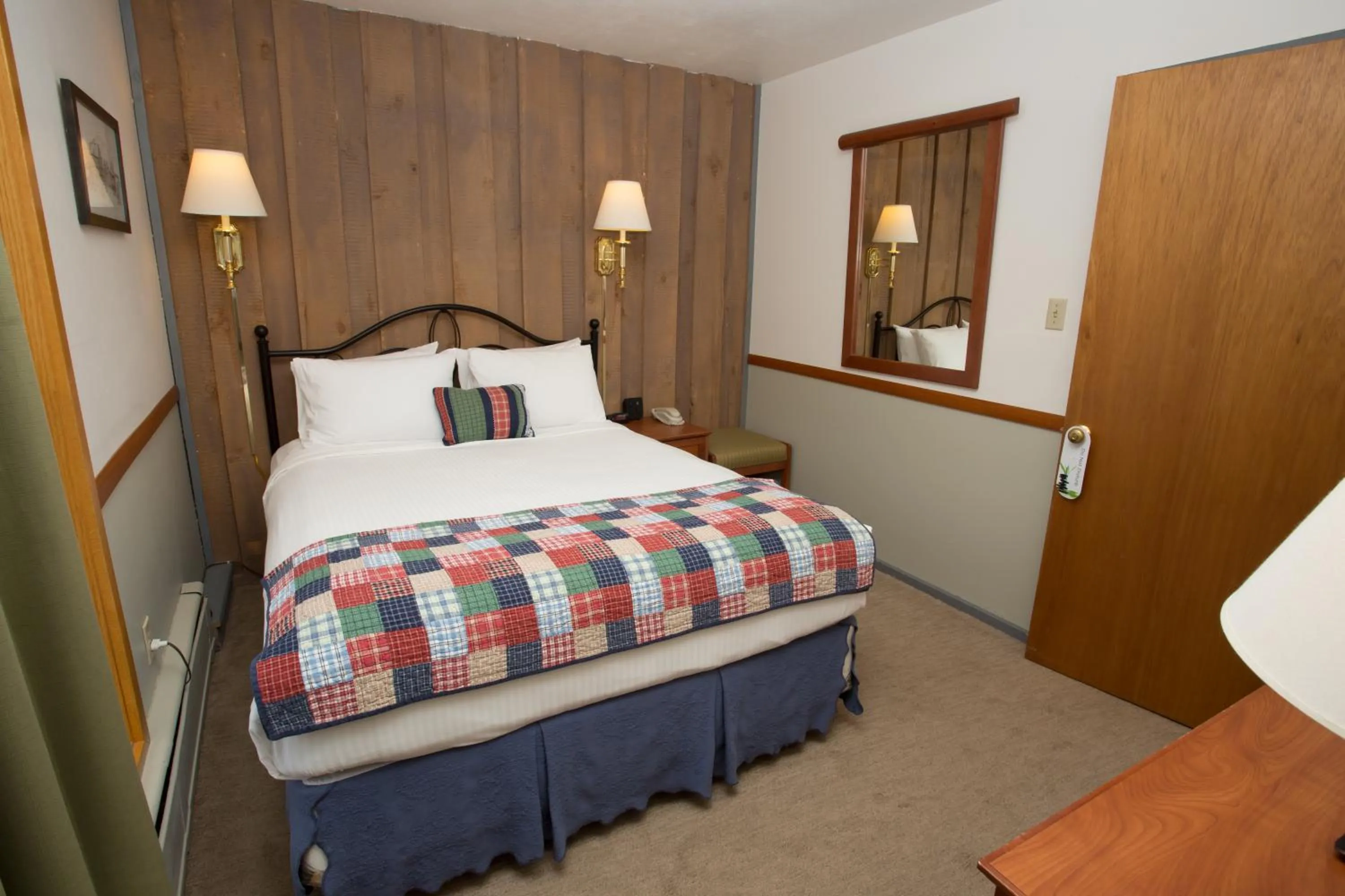 Bed in Cristiana Guesthaus