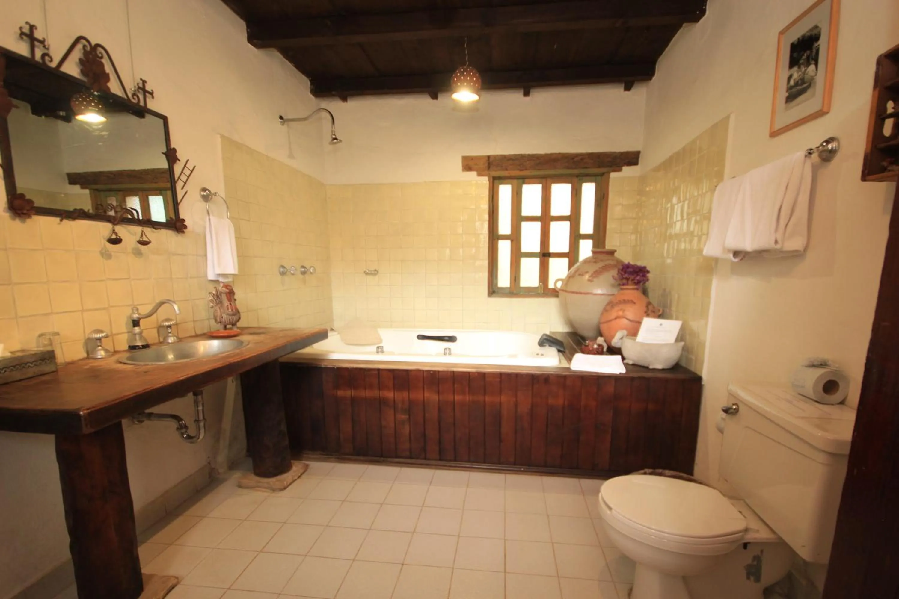 Hot Tub in Hotel Na Bolom