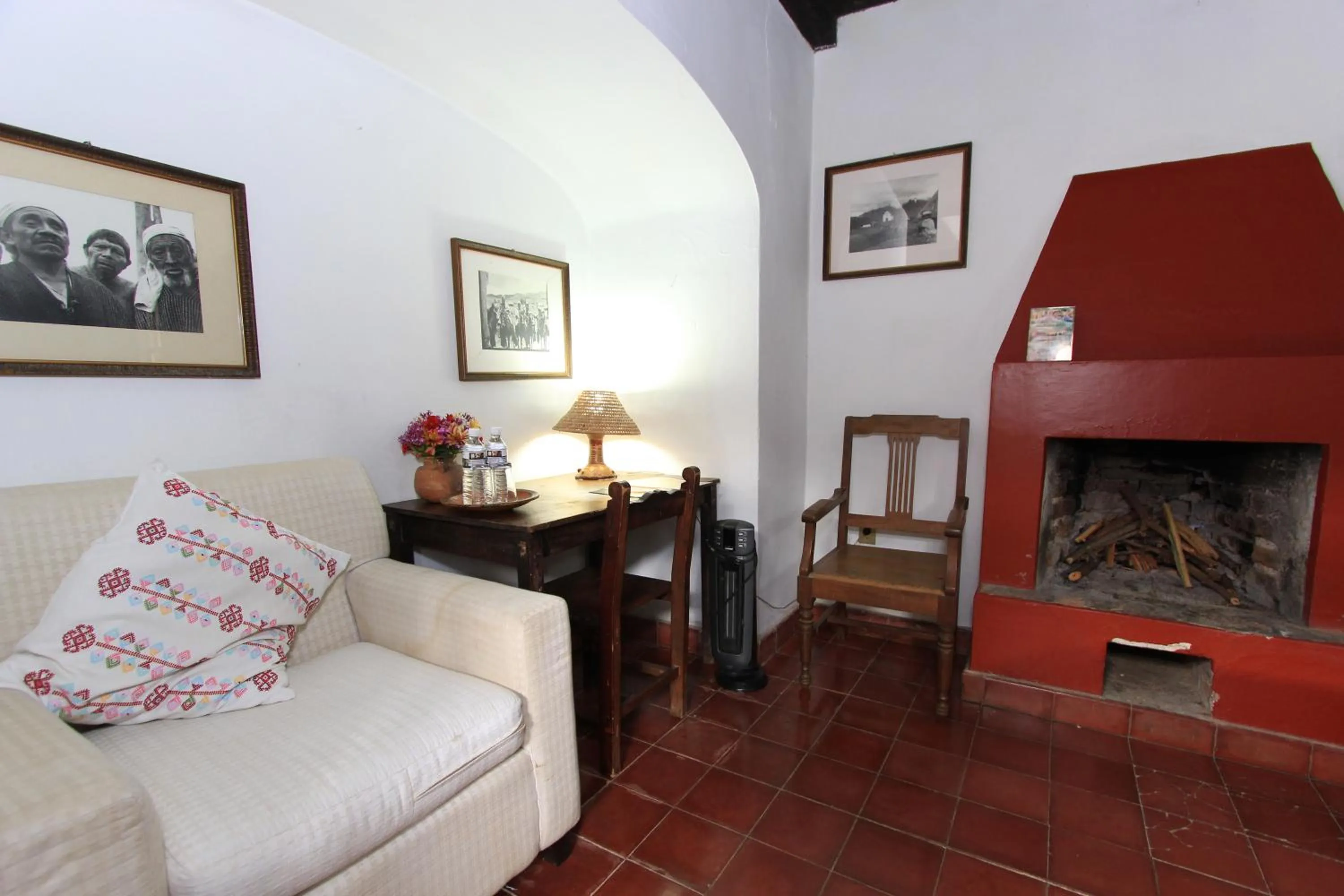 Bed in Hotel Na Bolom