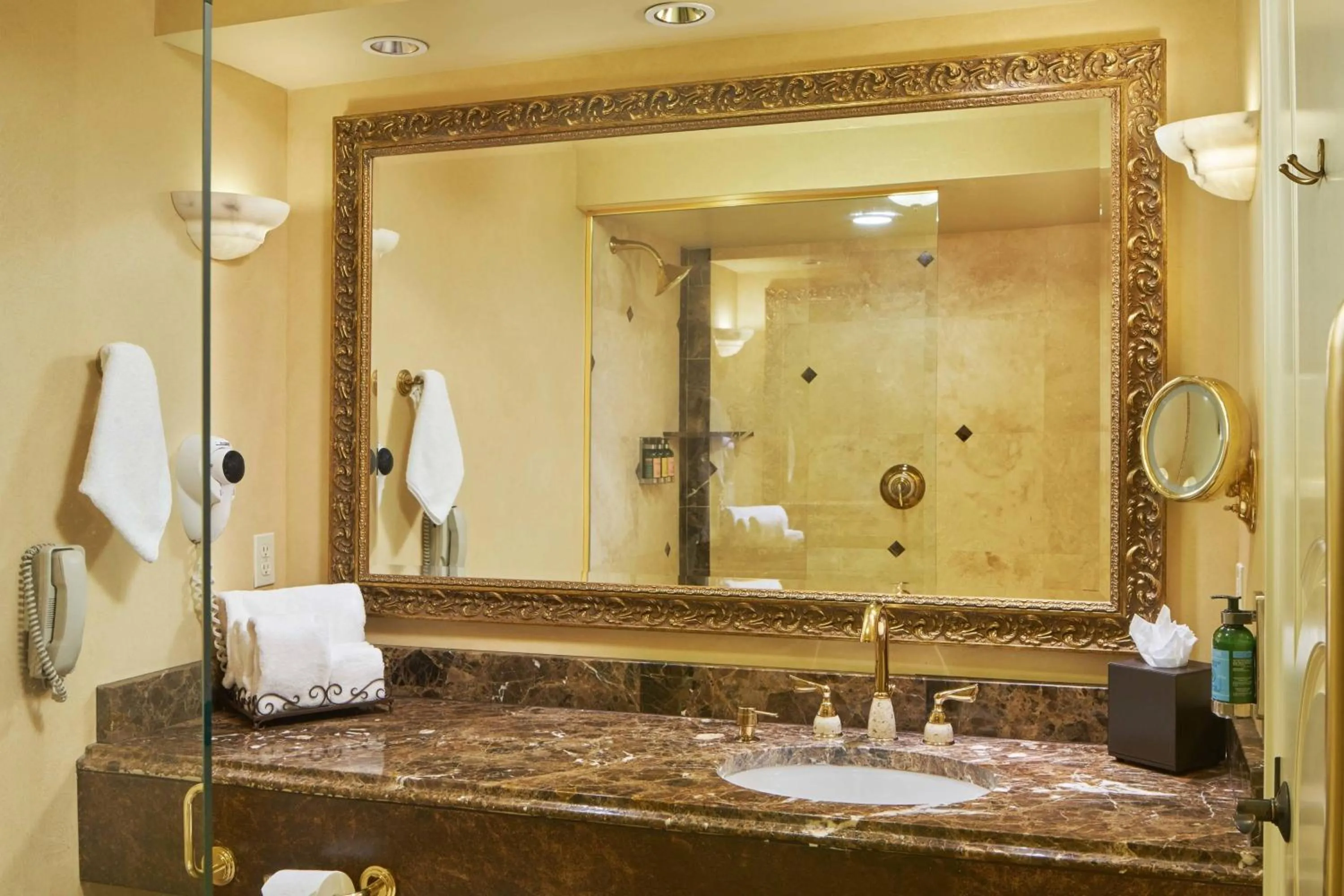 Bathroom in Davenport Hotel, Autograph Collection