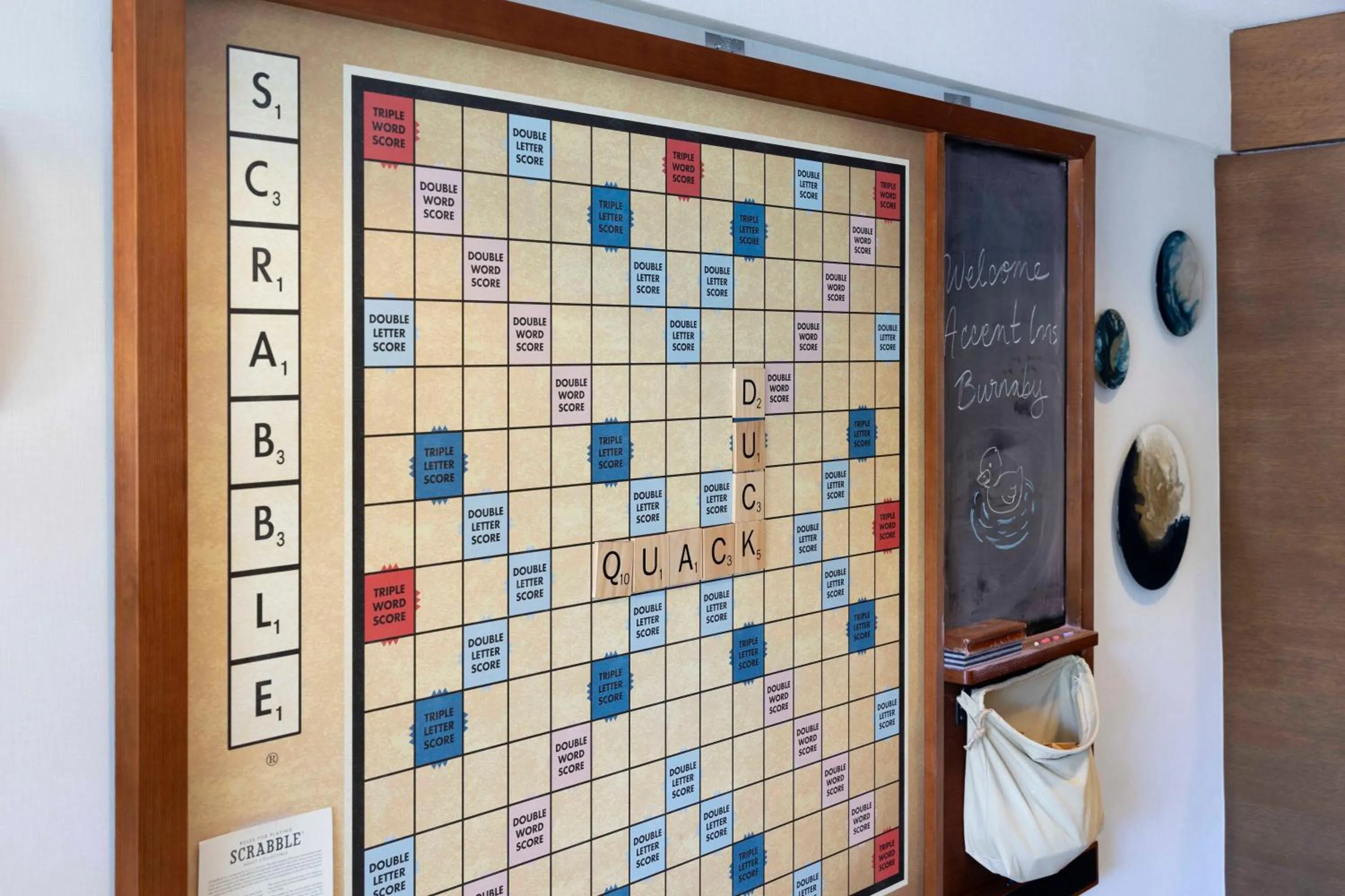 Lobby or reception in Accent Inns Burnaby