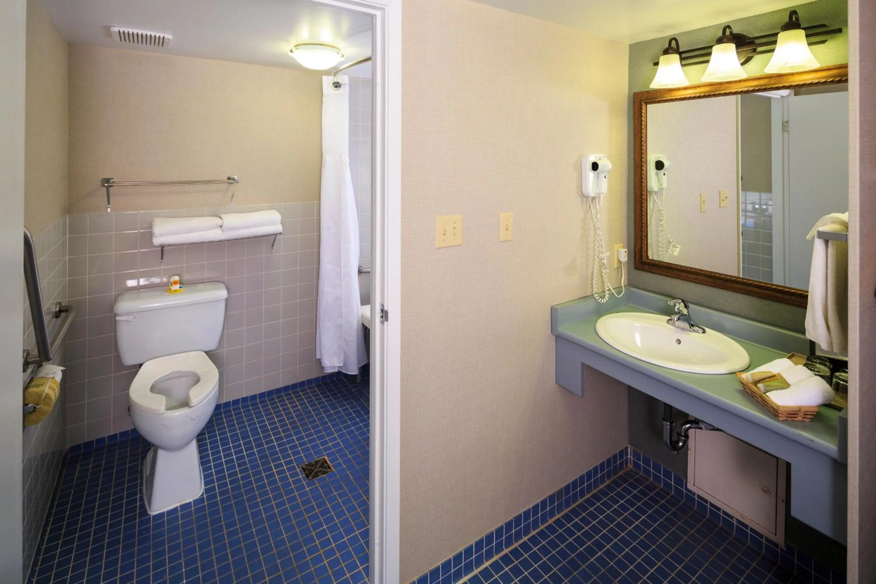 Shower in Accent Inns Burnaby