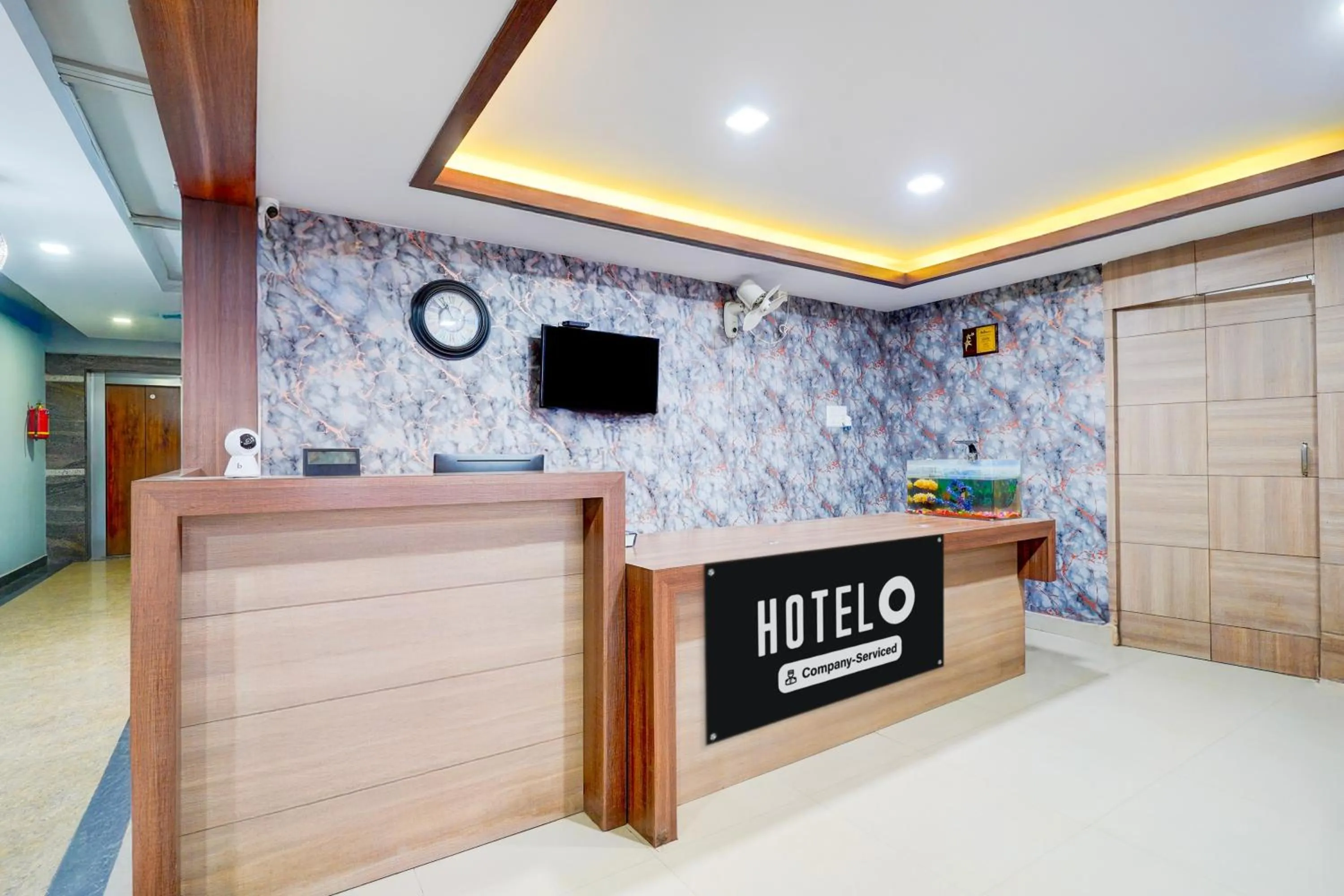 Lobby or reception in Super Hotel O Bellandur Bangalore